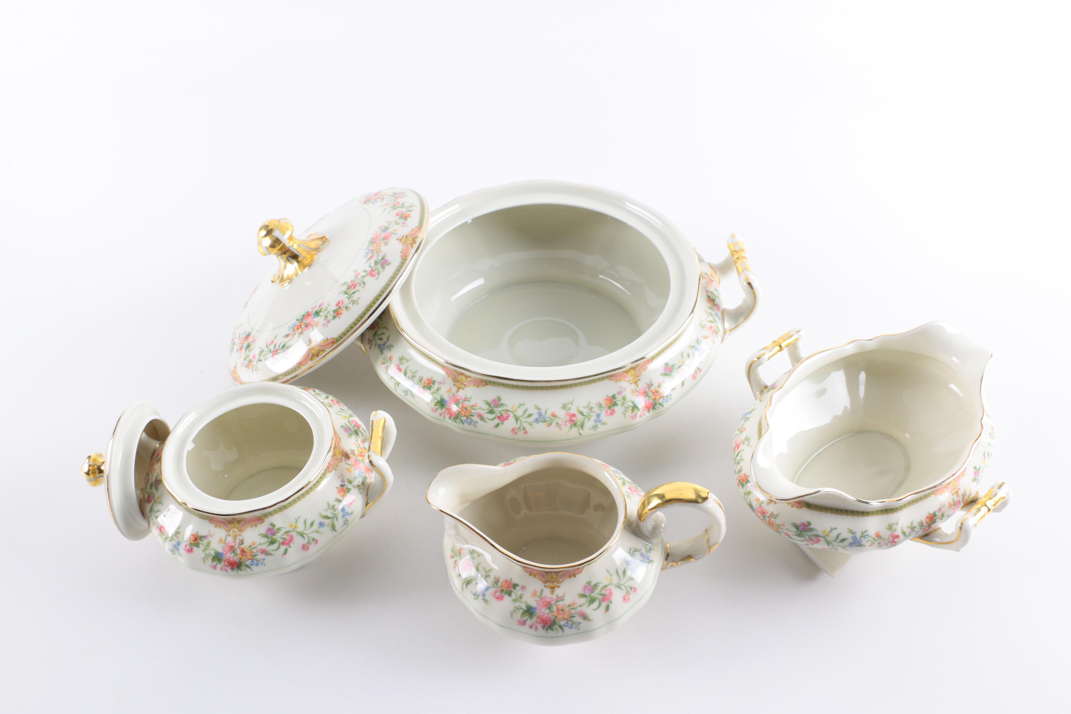 Vintage Krautheim "Aida" Porcelain Tableware