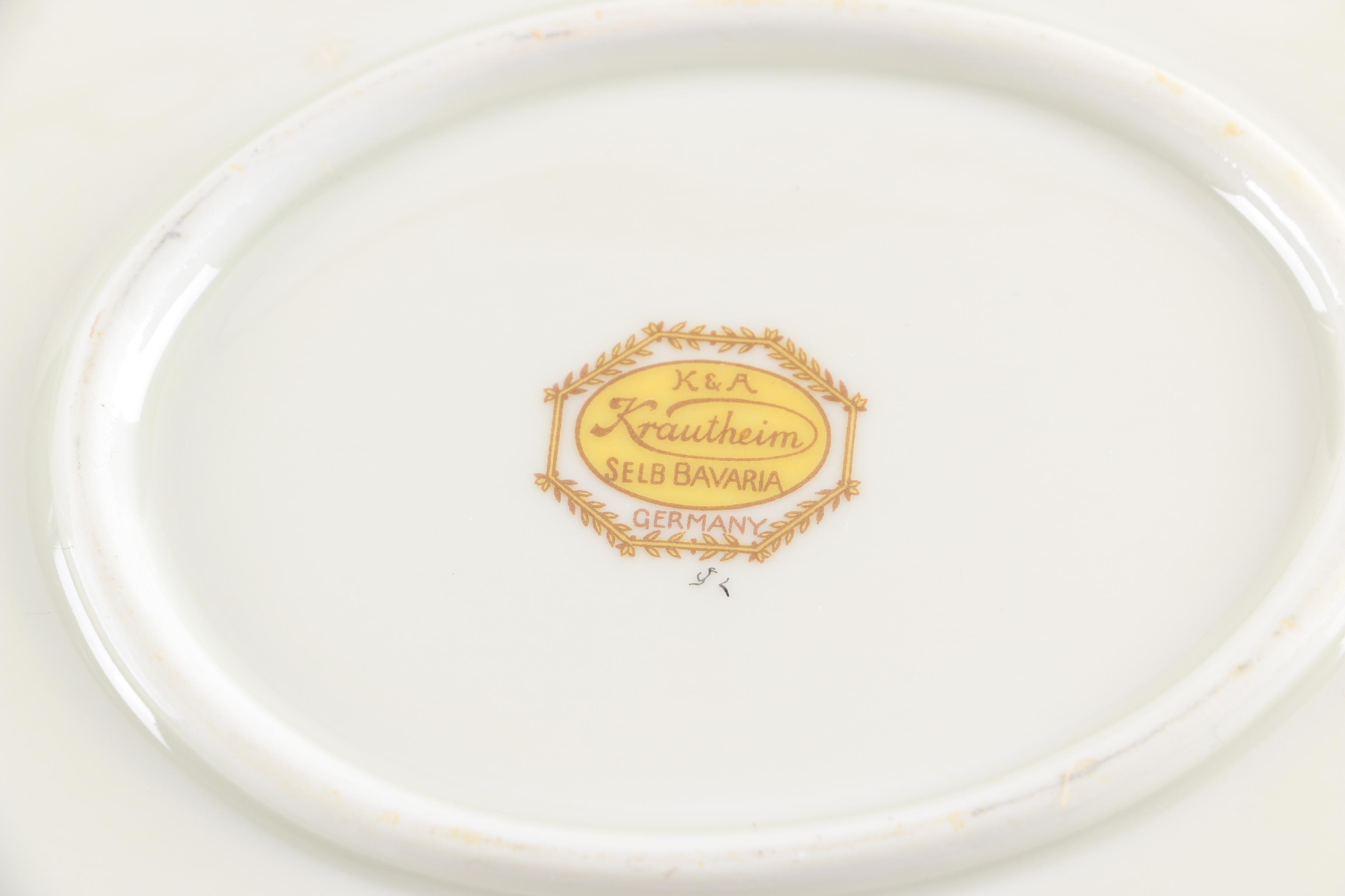 Vintage Krautheim "Aida" Porcelain Tableware