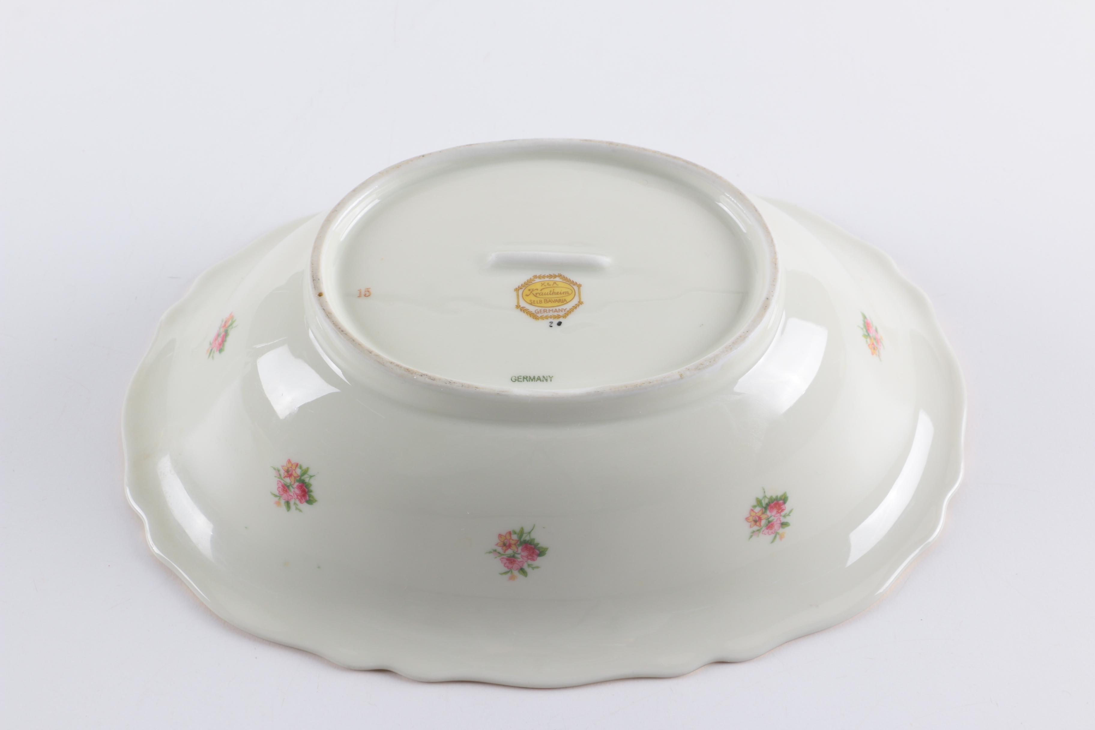 Vintage Krautheim "Aida" Porcelain Tableware