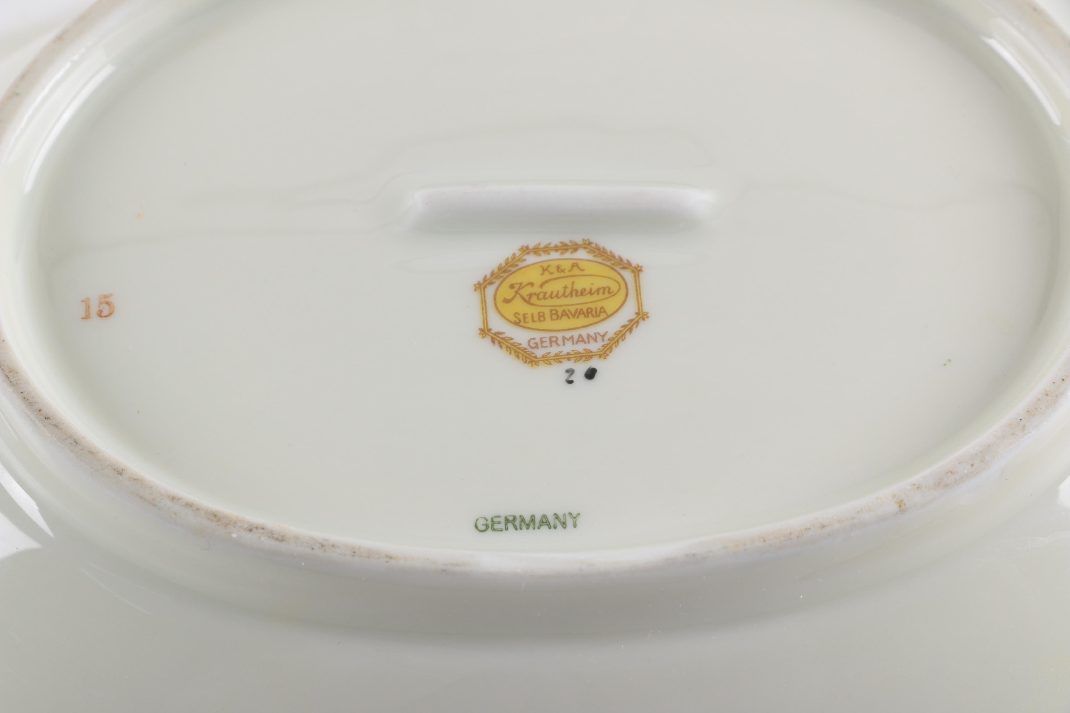 Vintage Krautheim "Aida" Porcelain Tableware