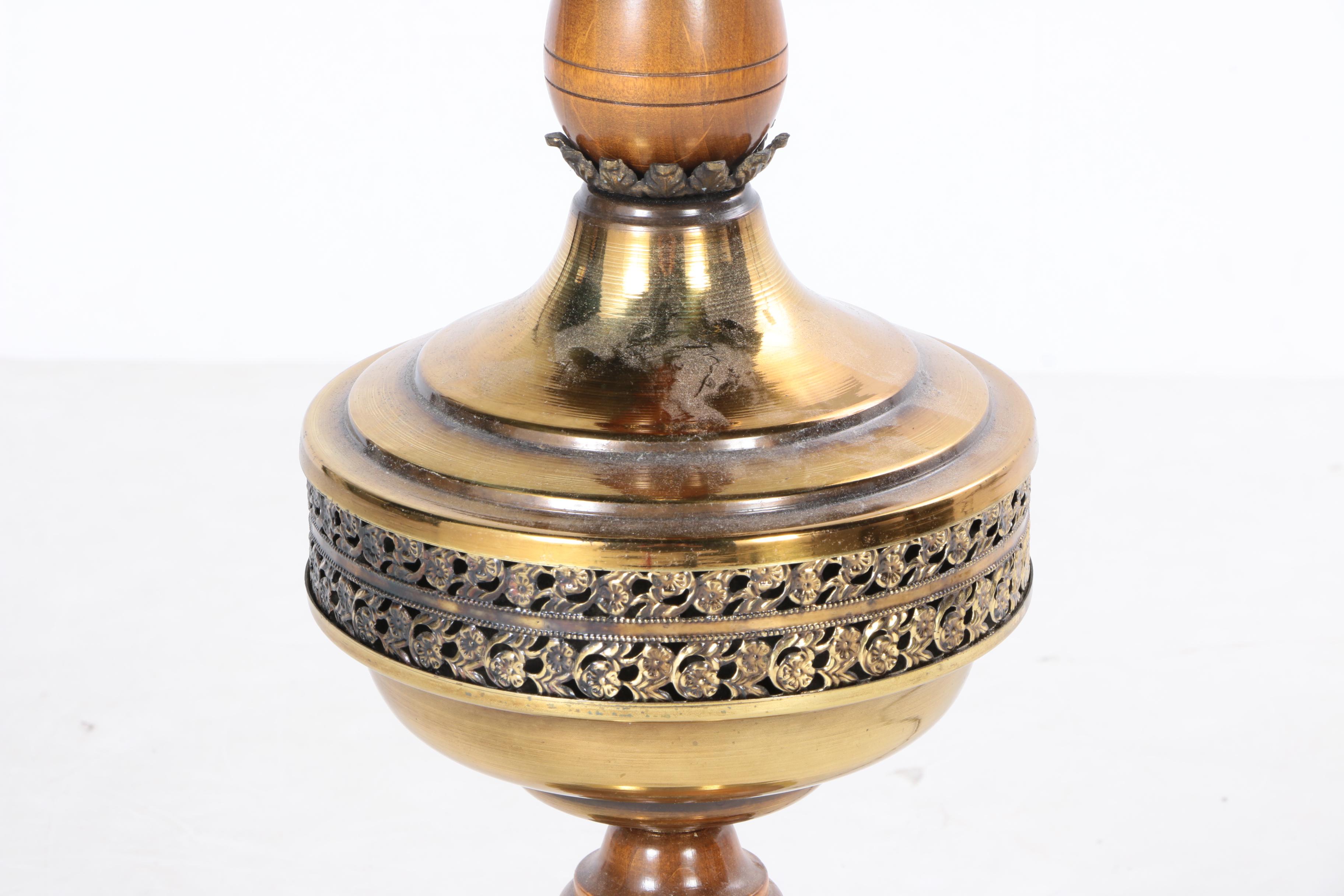 Vintage Brass Table Lamp