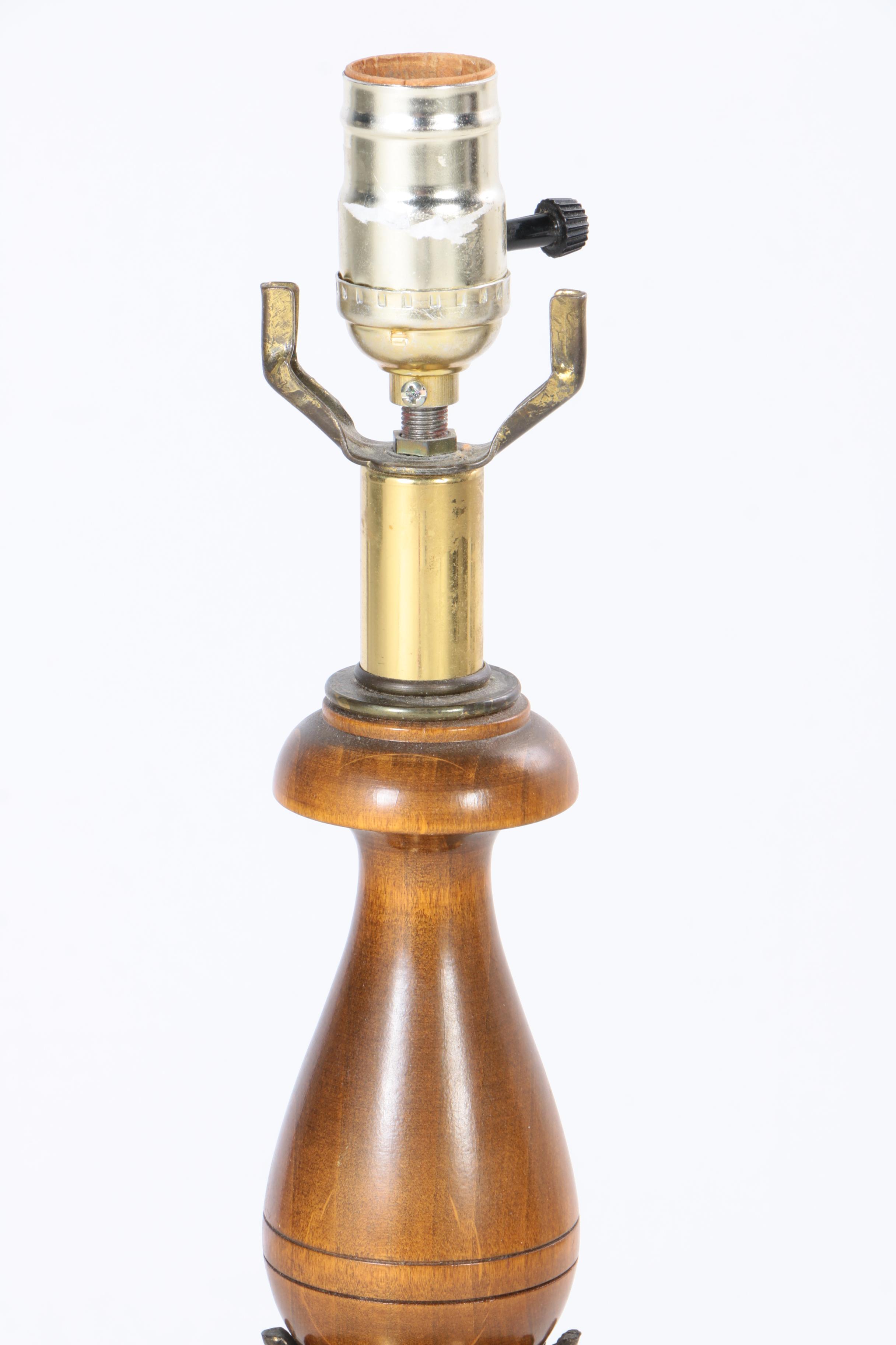 Vintage Brass Table Lamp