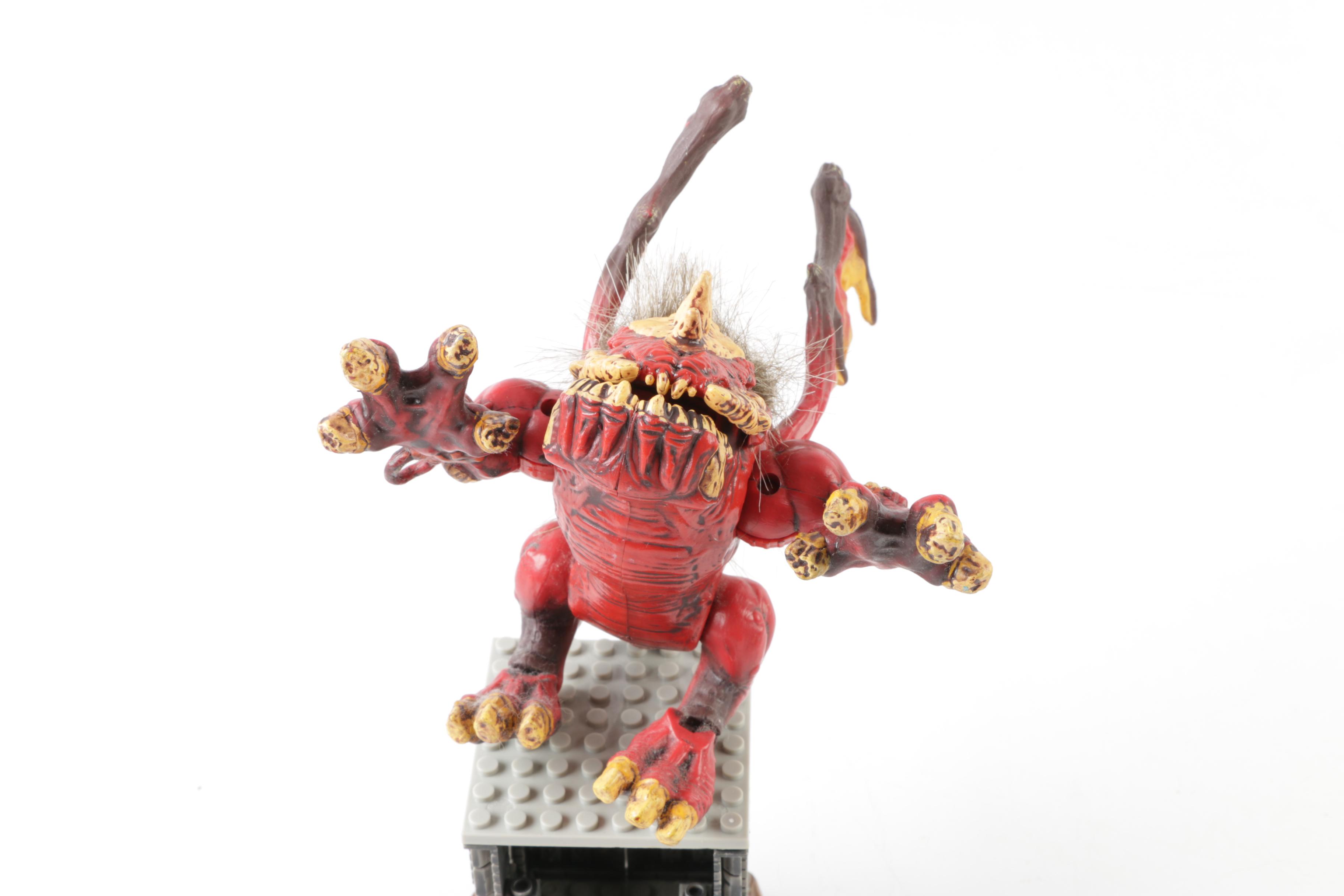 Assortment of Mega Bloks Dragon Toys