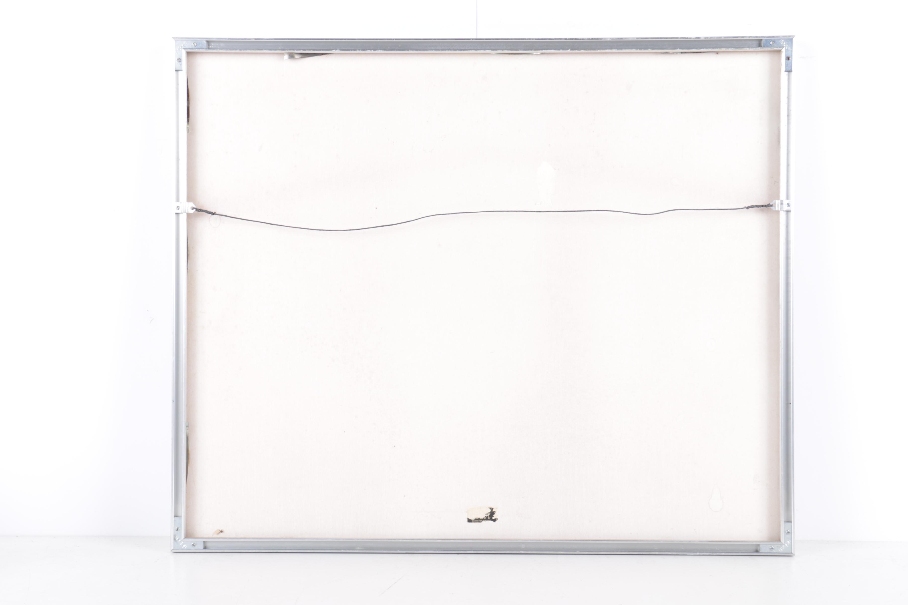 Reproduction Print on Paper After Howard Watson Watercolor of the White House