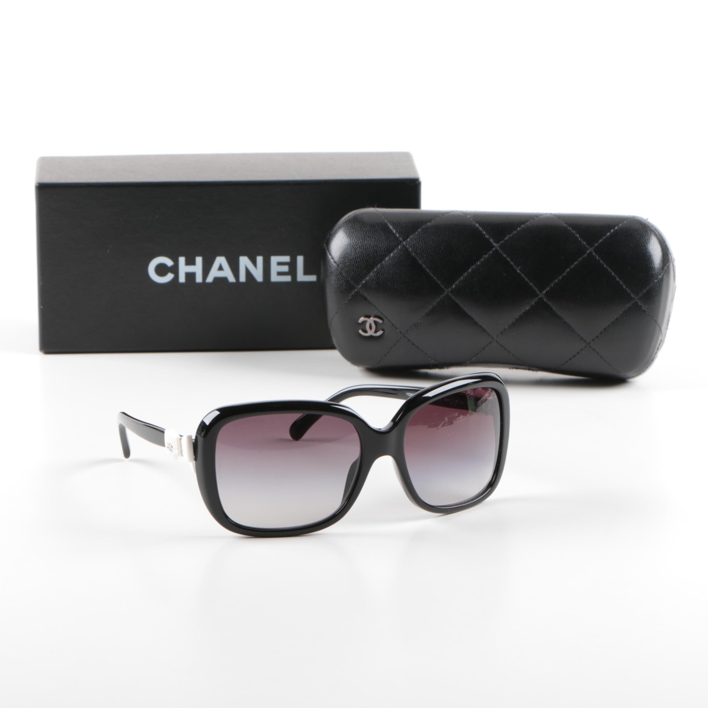 Chanel 5171 Sunglasses with Bow Accents