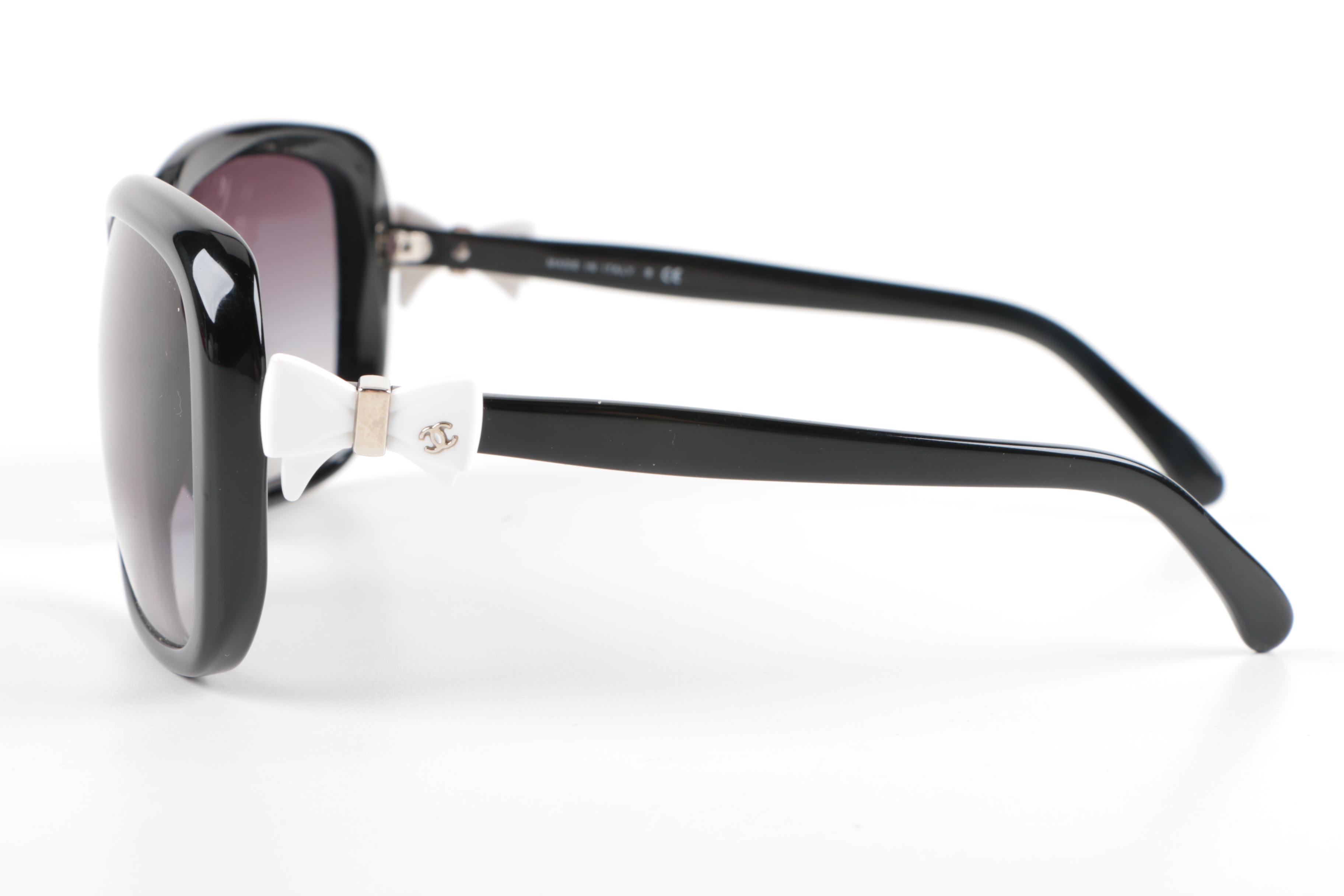 Chanel 5171 Sunglasses with Bow Accents