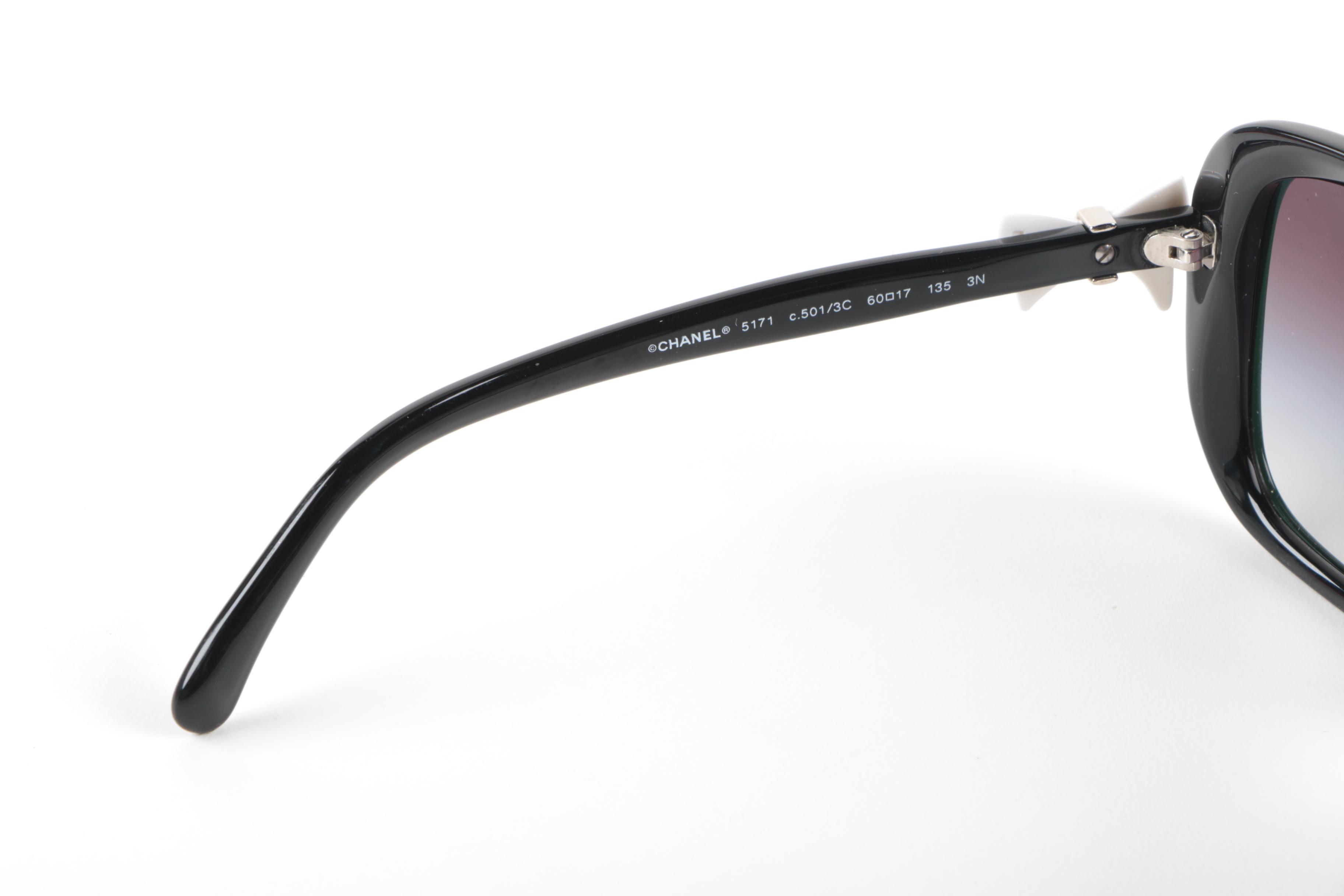 Chanel 5171 Sunglasses with Bow Accents