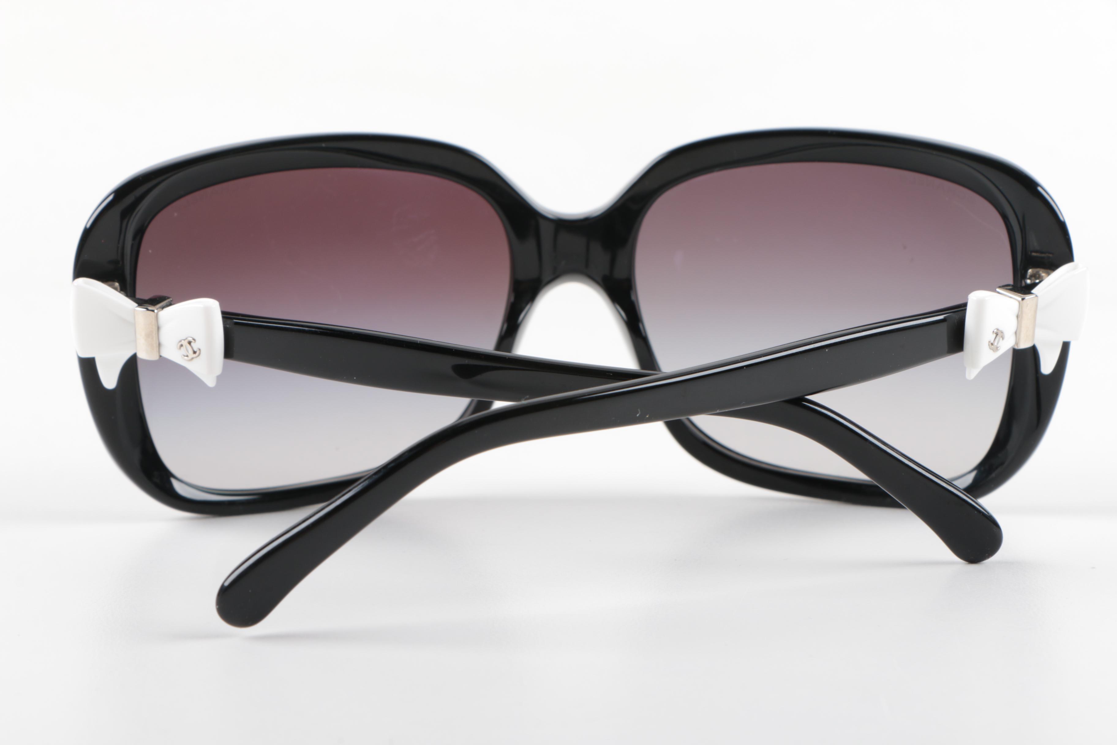 Chanel 5171 Sunglasses with Bow Accents