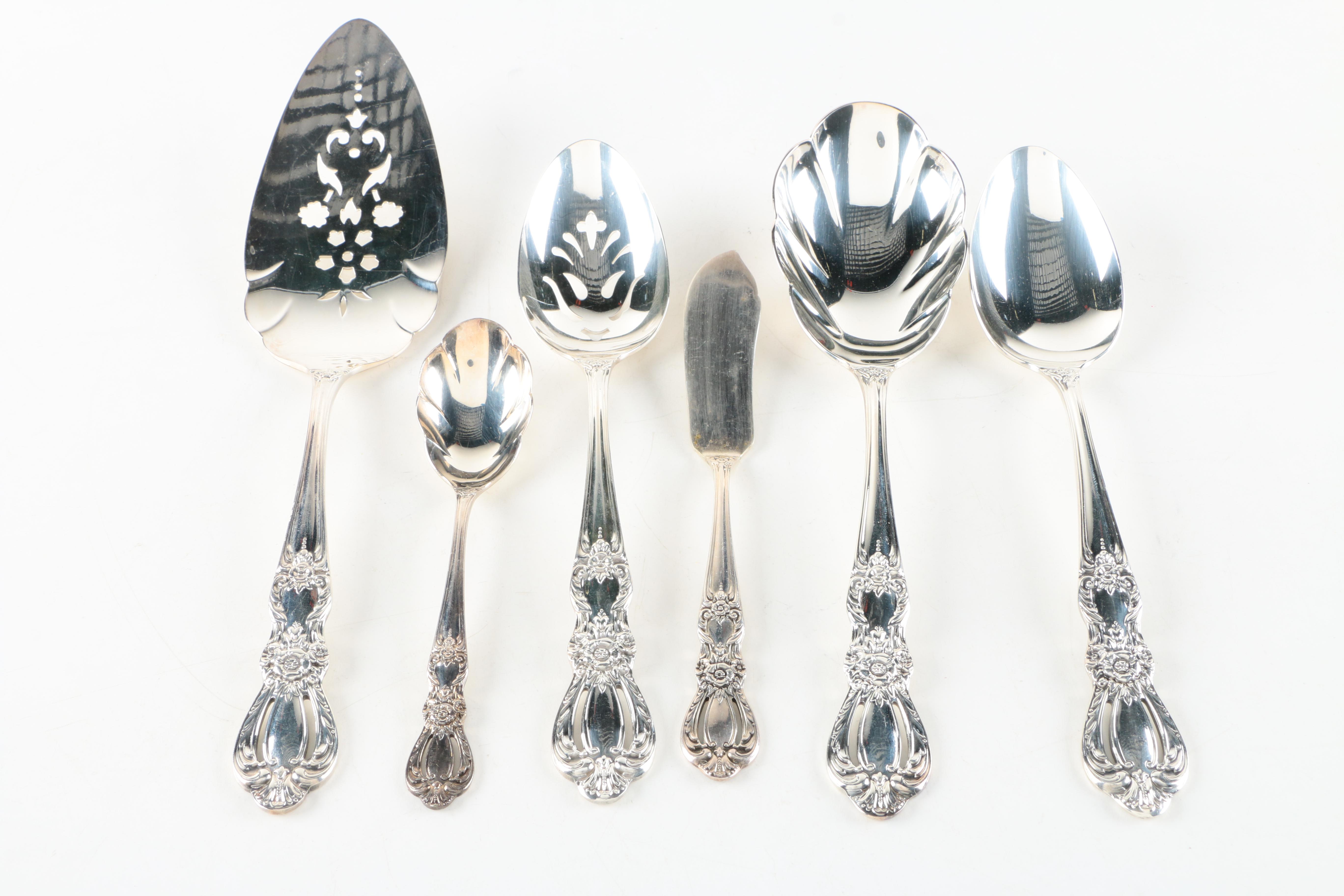 1847 Rogers Bros "Heritage" Silver Plate Flatware Set