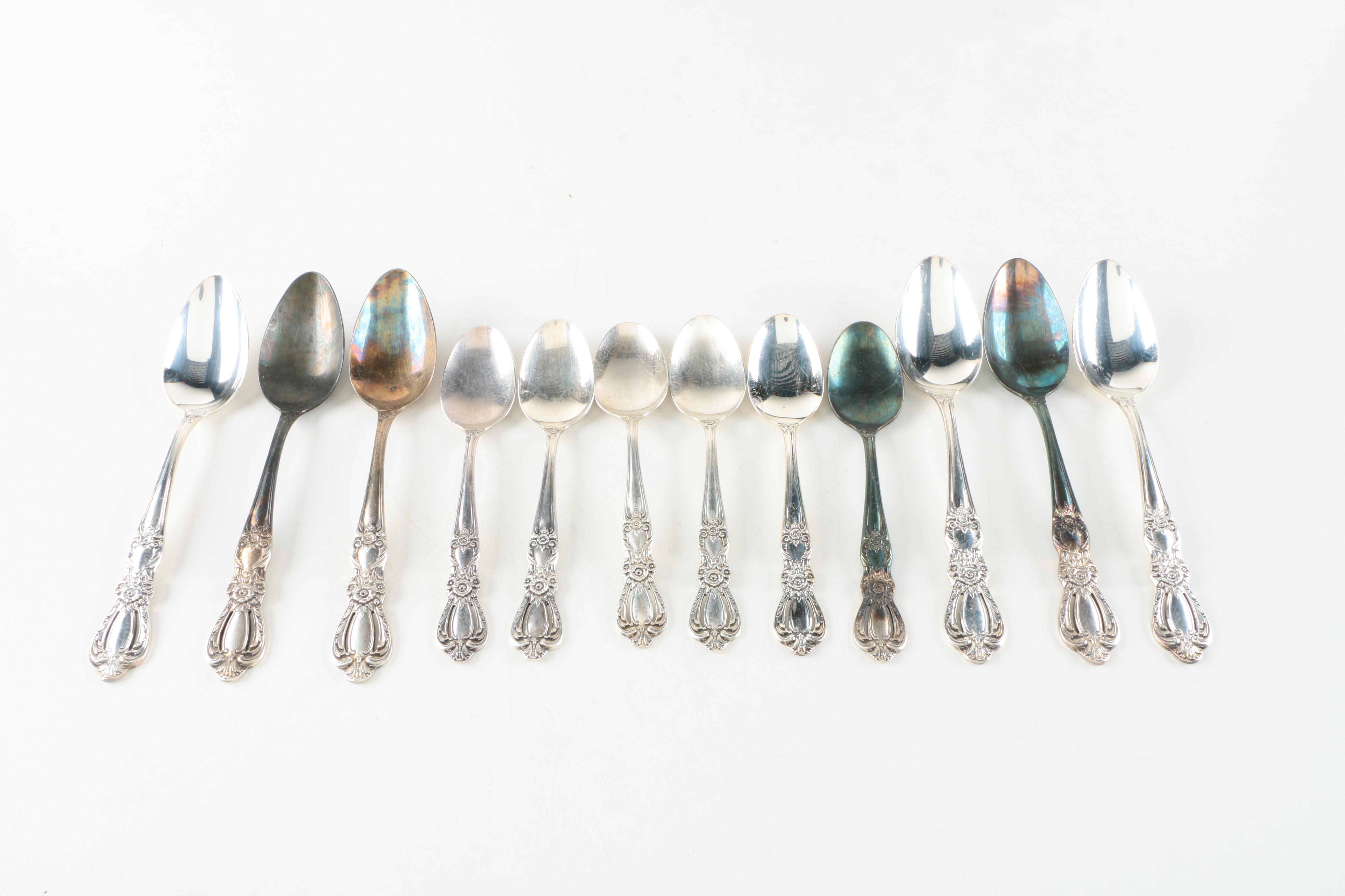 1847 Rogers Bros "Heritage" Silver Plate Flatware Set