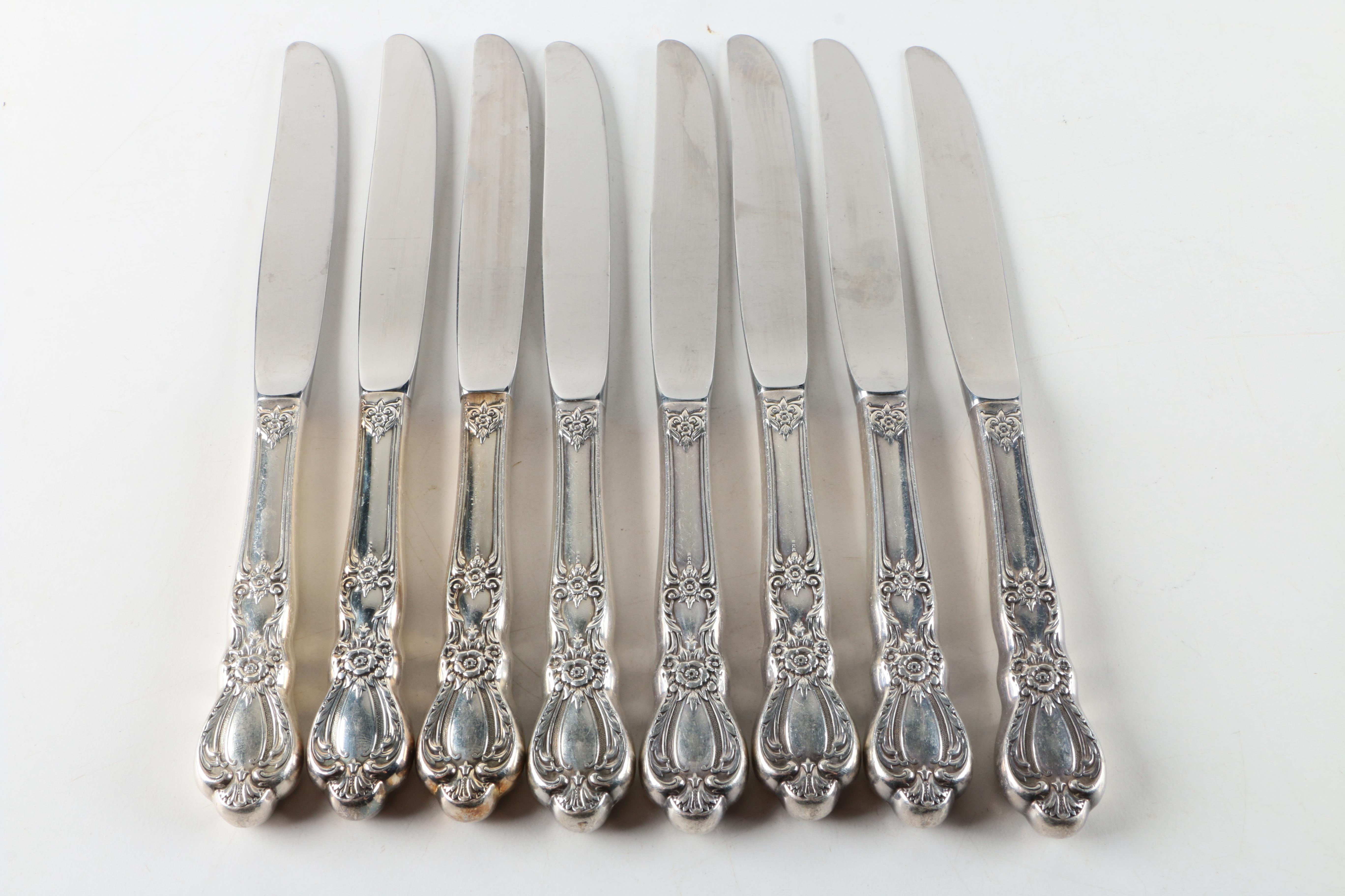 1847 Rogers Bros "Heritage" Silver Plate Flatware Set