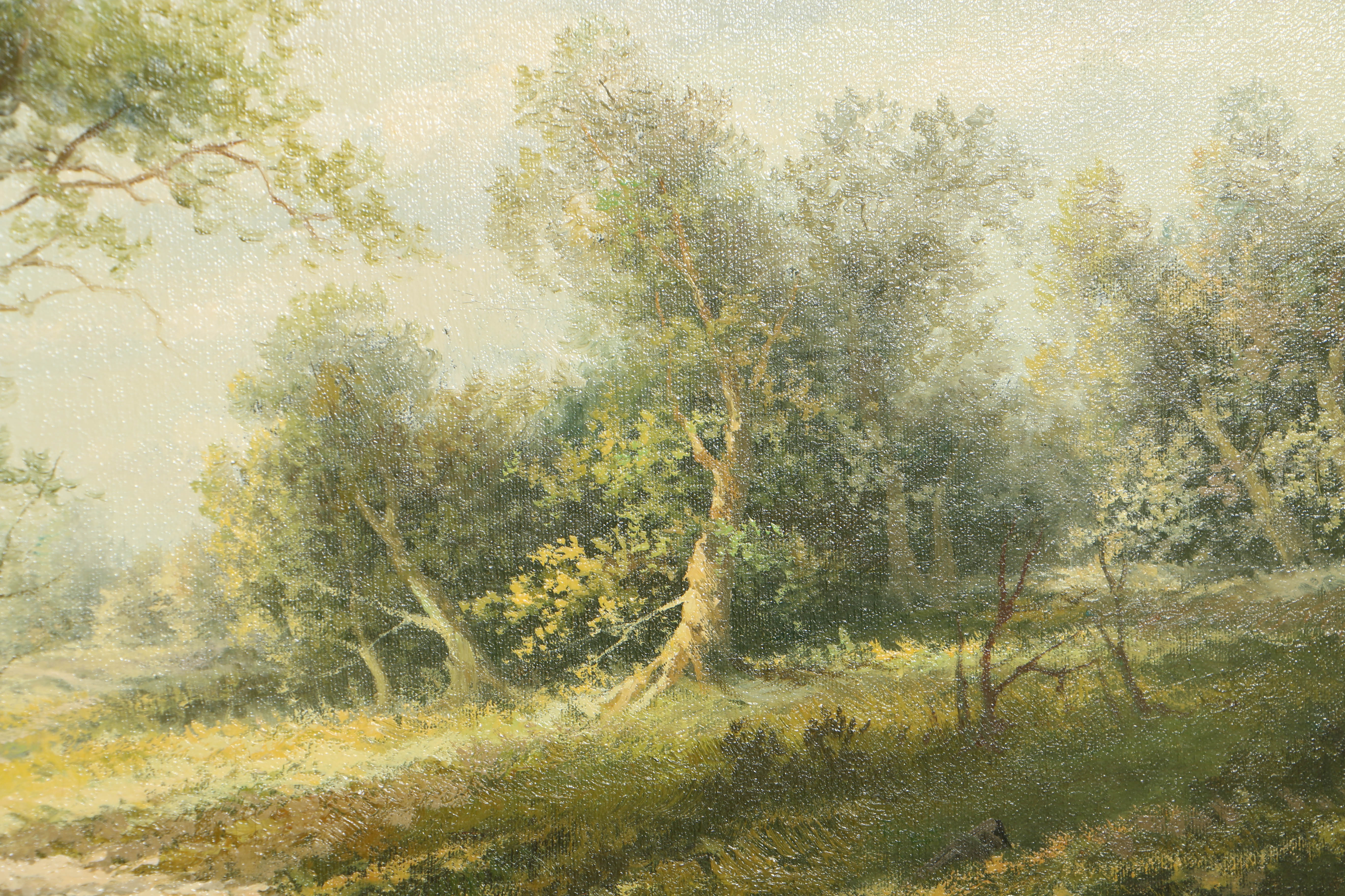 Ray Summer Oil on Canvas Landscape