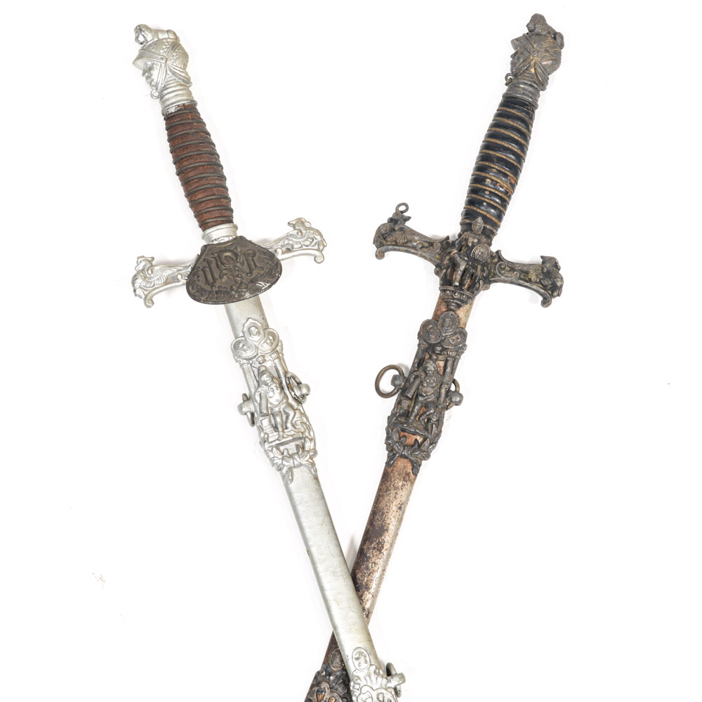 Vintage Knights of Pythias Ceremonial Swords