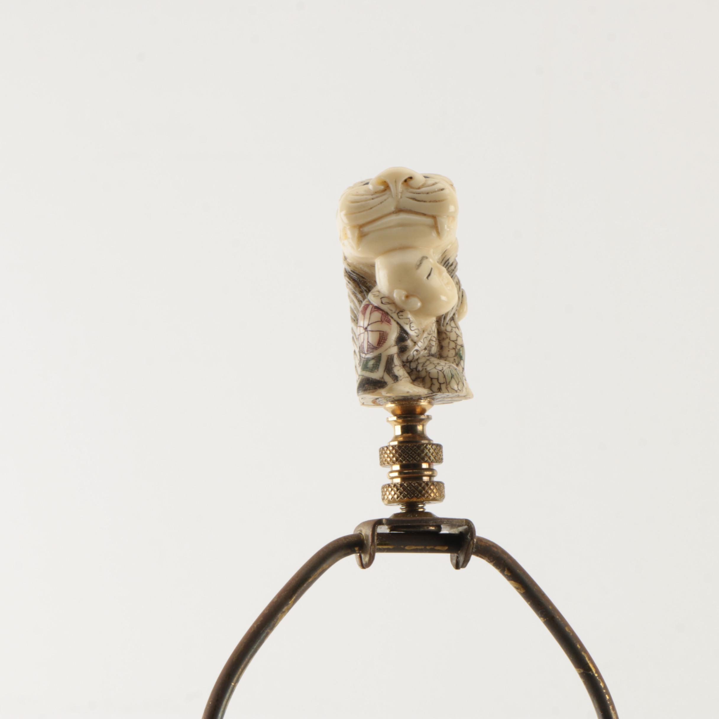Pair of Chinese Table Lamps