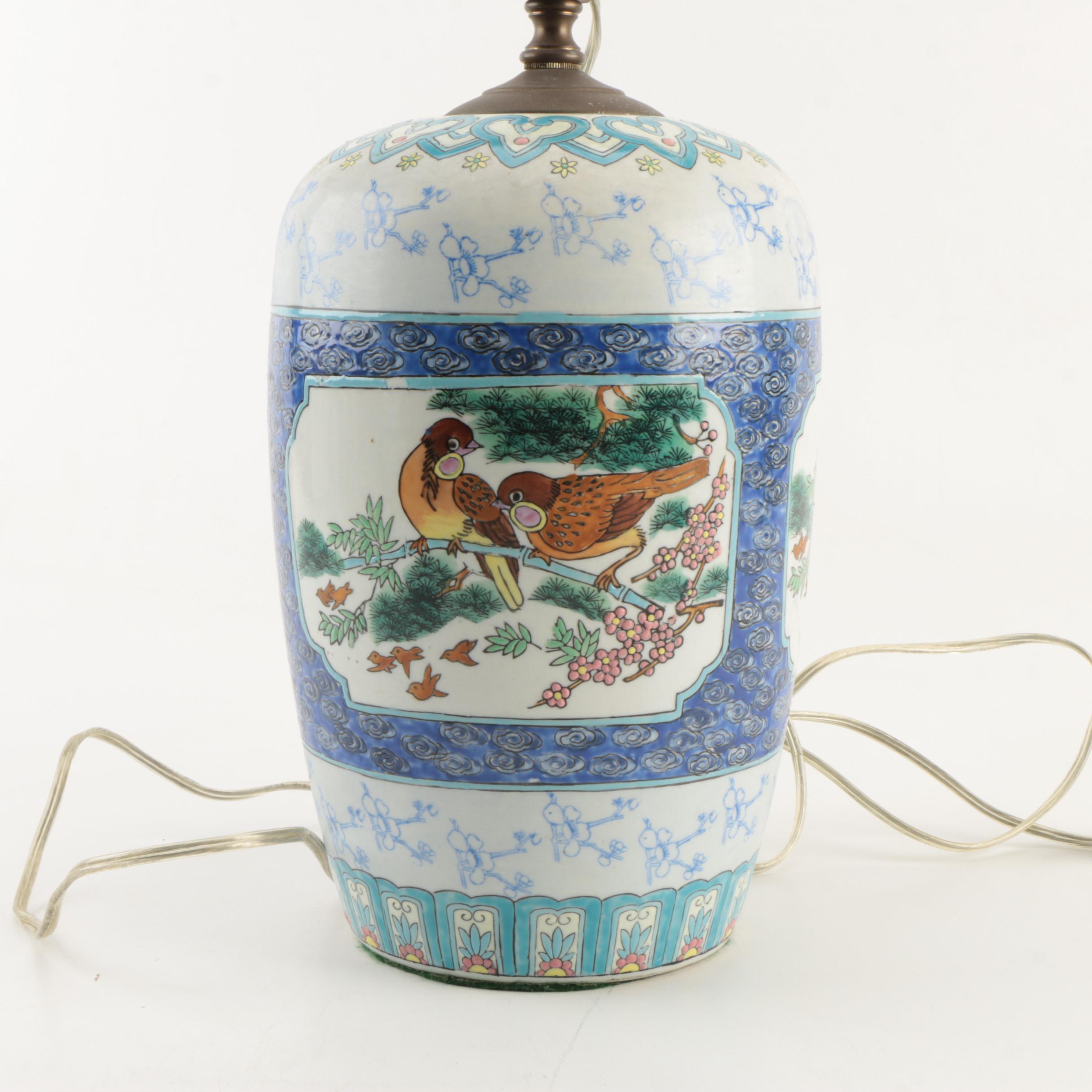 Pair of Chinese Table Lamps