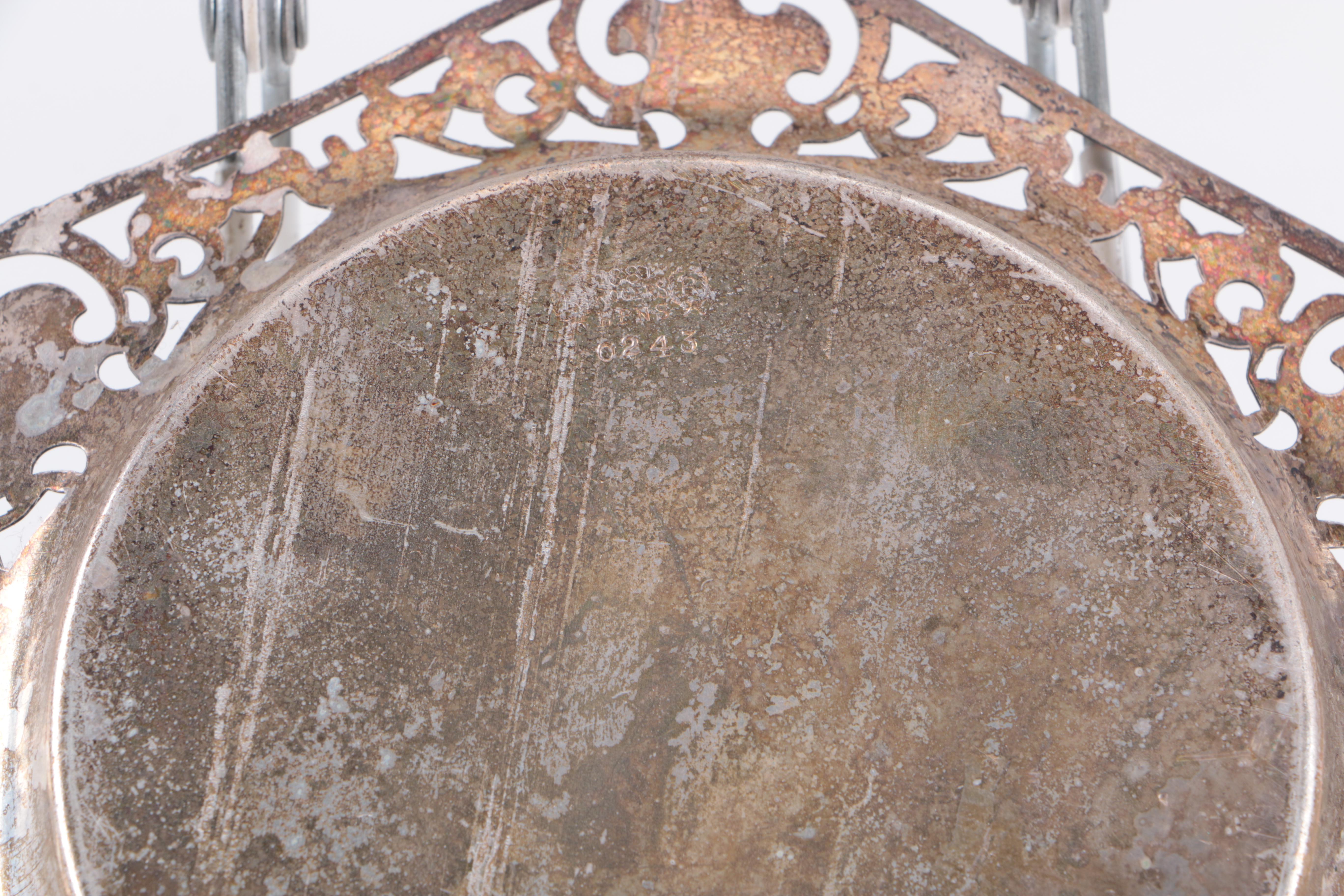 Assortment of Porcelain and Silver Plate Decor Including Barbour Silver