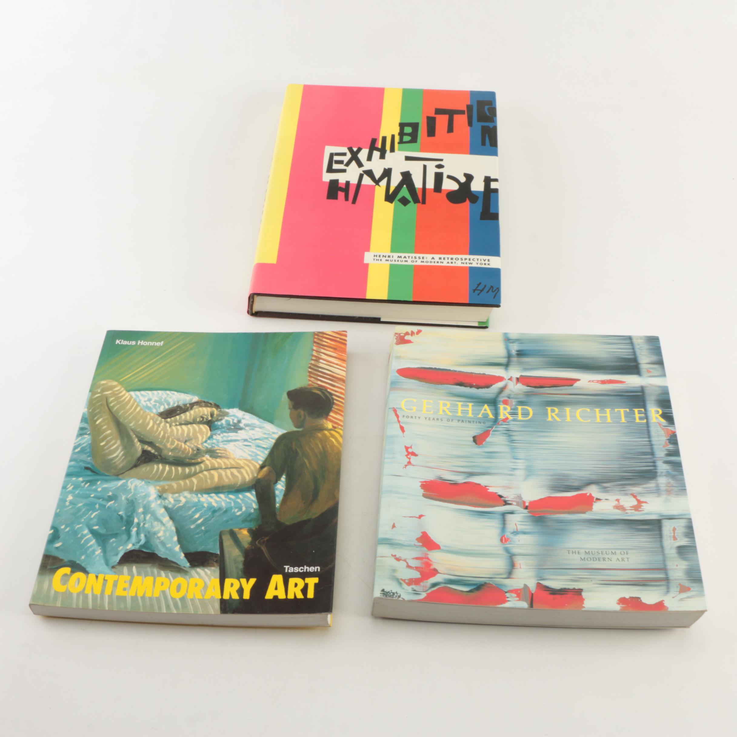 Contemporary Art Books Featuring Henri Matisse