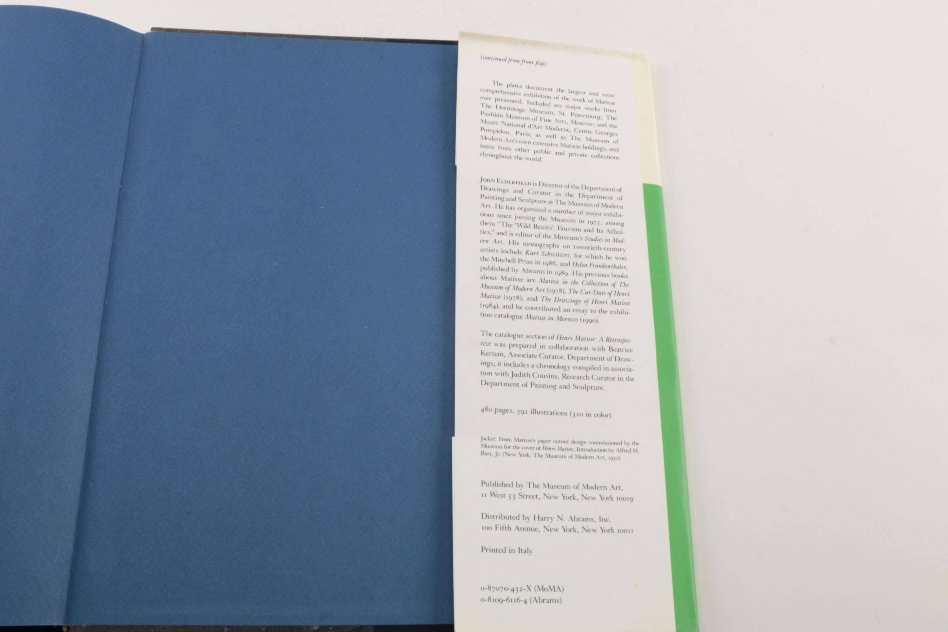 Contemporary Art Books Featuring Henri Matisse