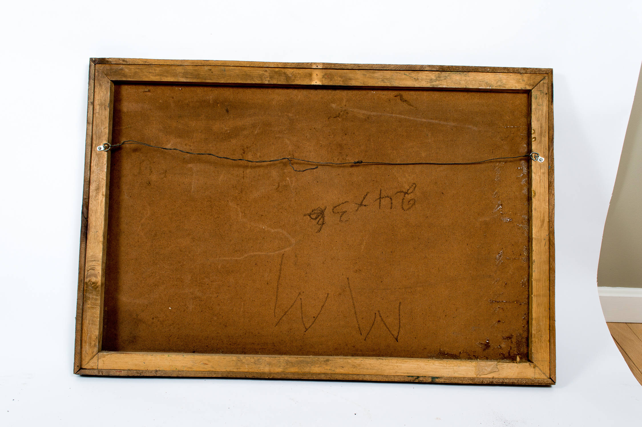 Guy Beauvais 1972 Acrylic Folk Art Painting "Haitian Marketplace"