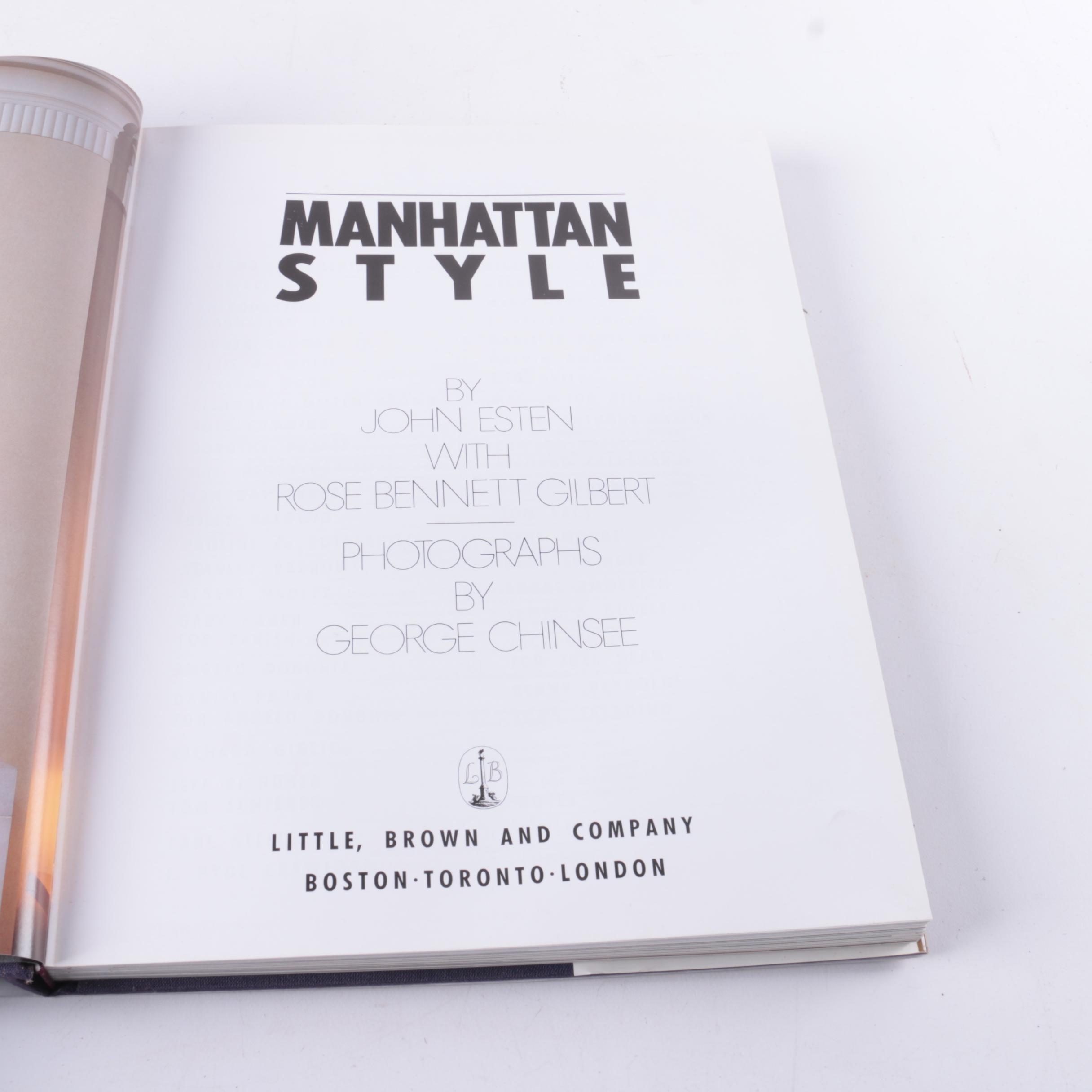 Books on Manhattan