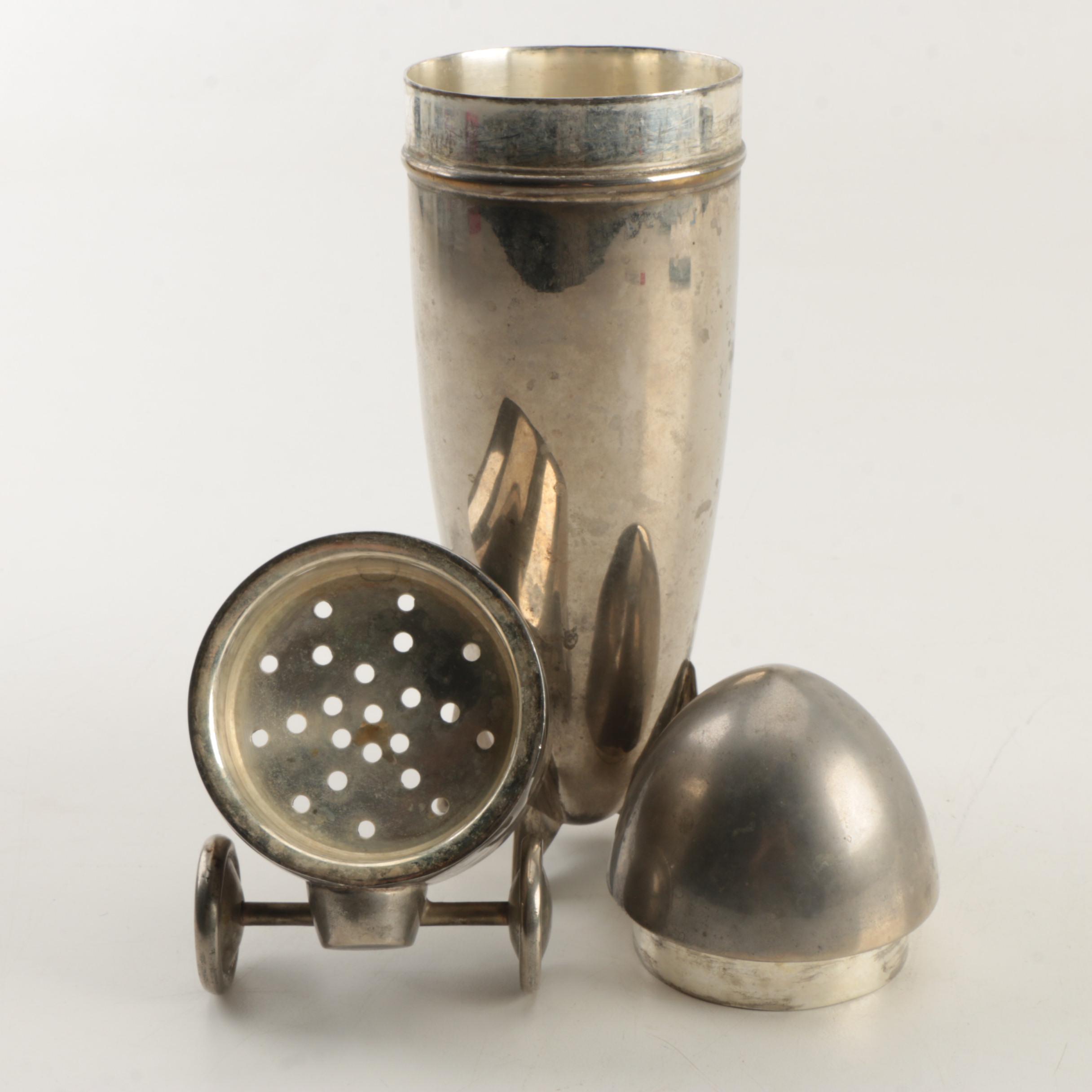 Zeppelin Airship Metal Cocktail Shaker