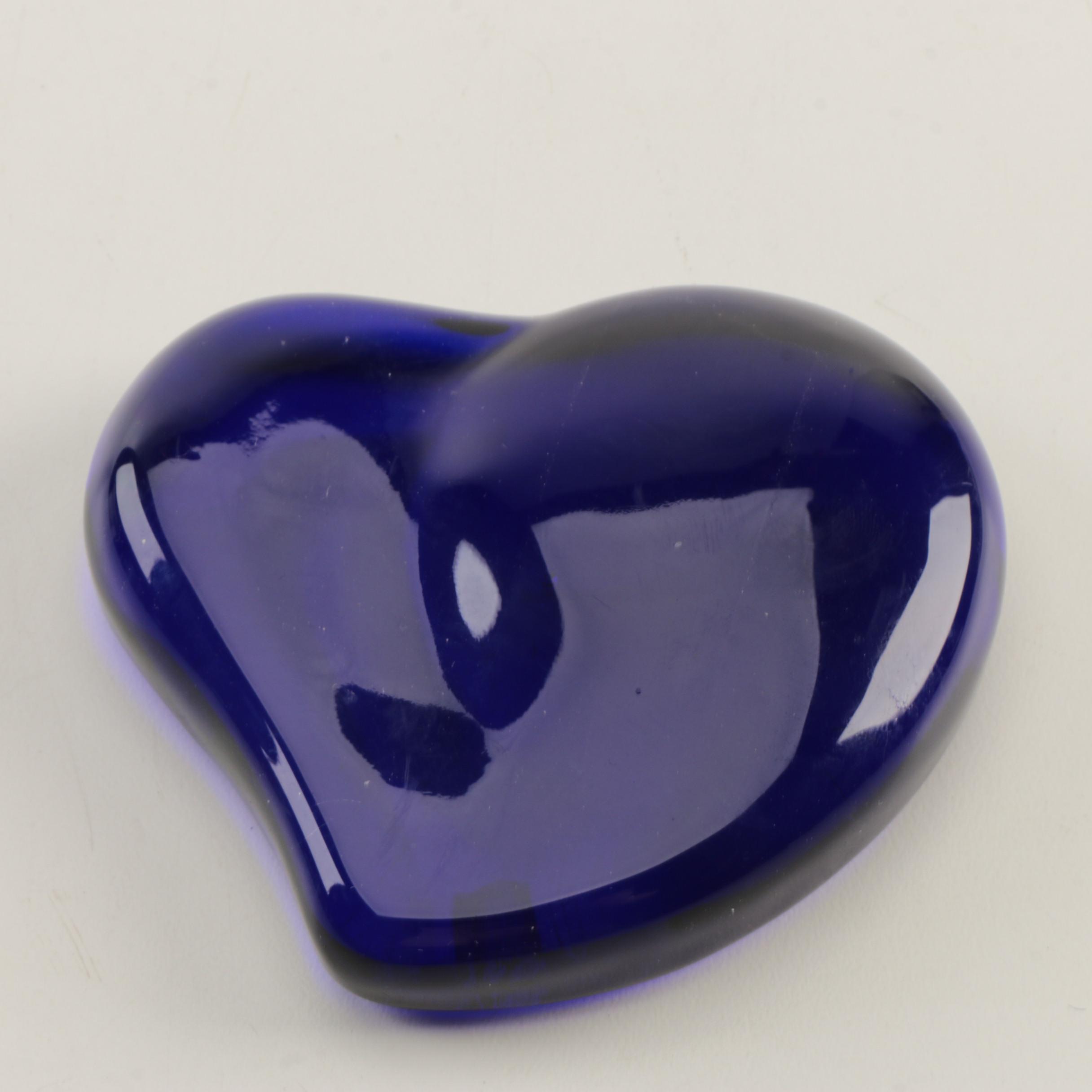 Tiffany & Co. Elsa Peretti Glass Heart