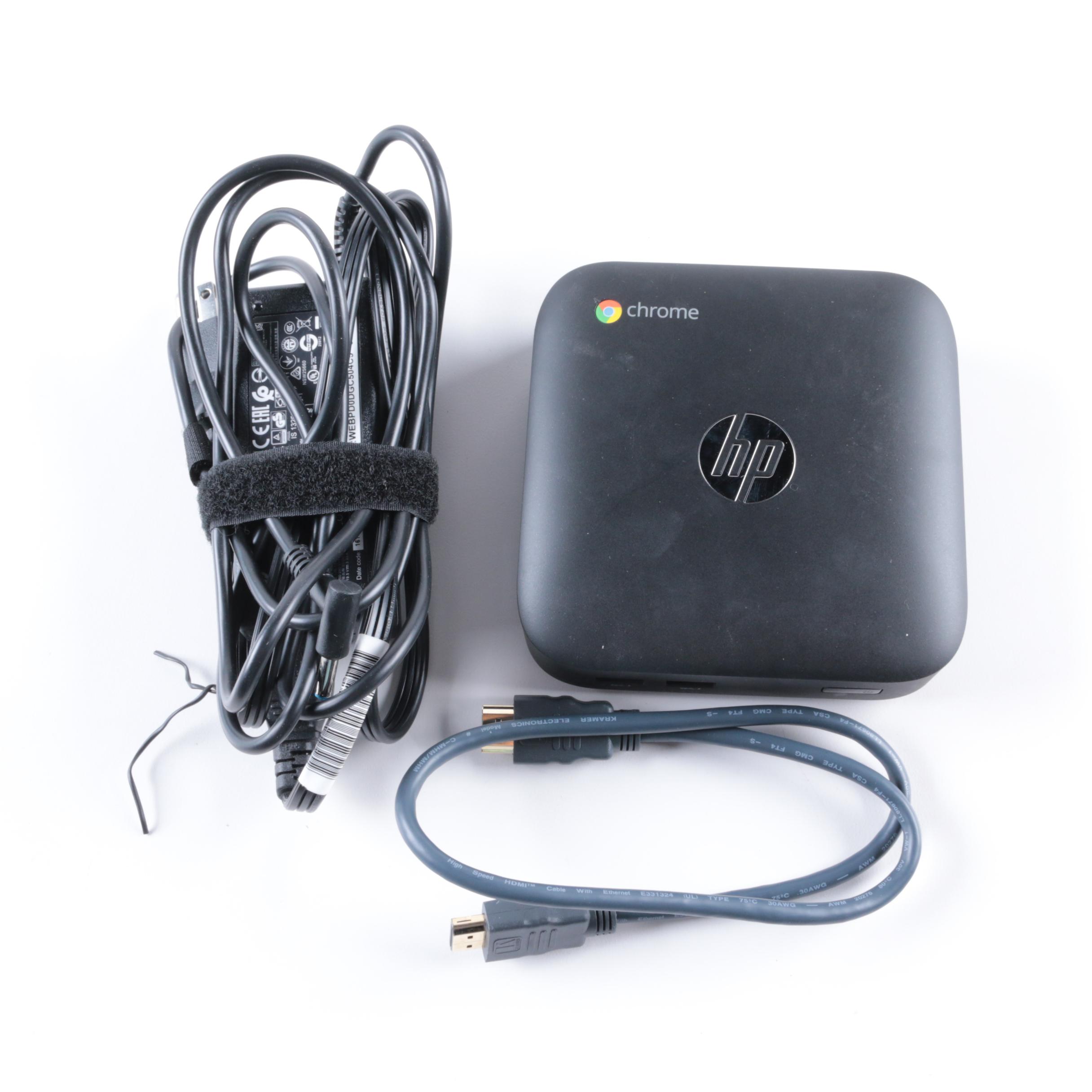 HP Chromebox Destop with Logitech Keyboard and Mouse