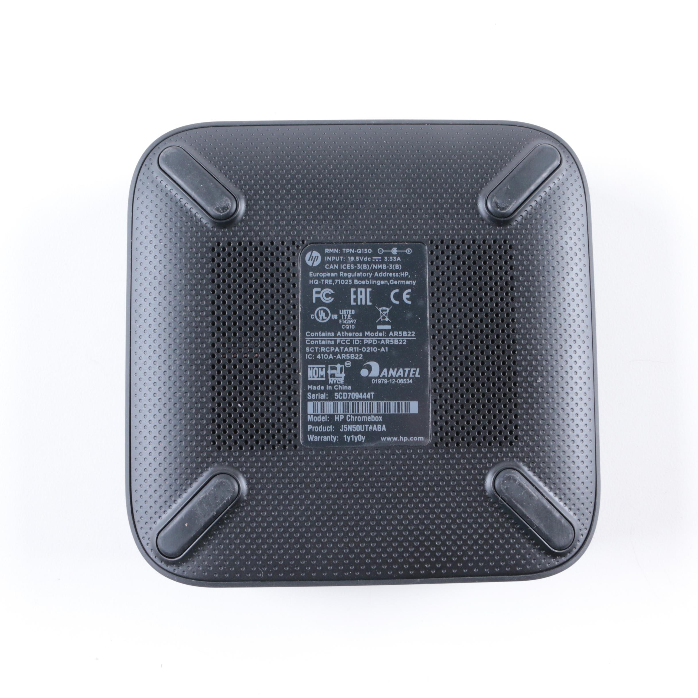 HP Chromebox Destop with Logitech Keyboard and Mouse