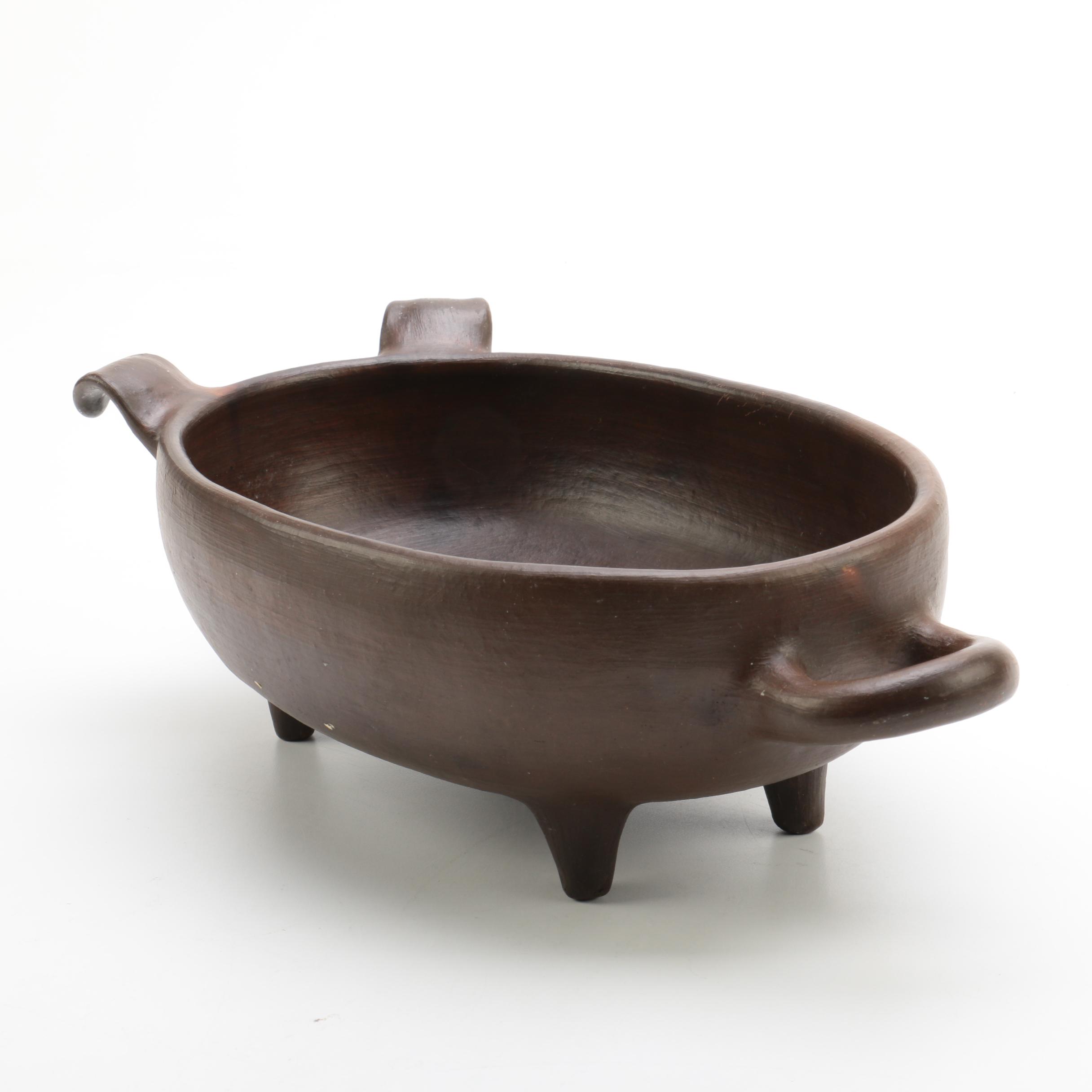 Ceramic Figural Pig Bowl