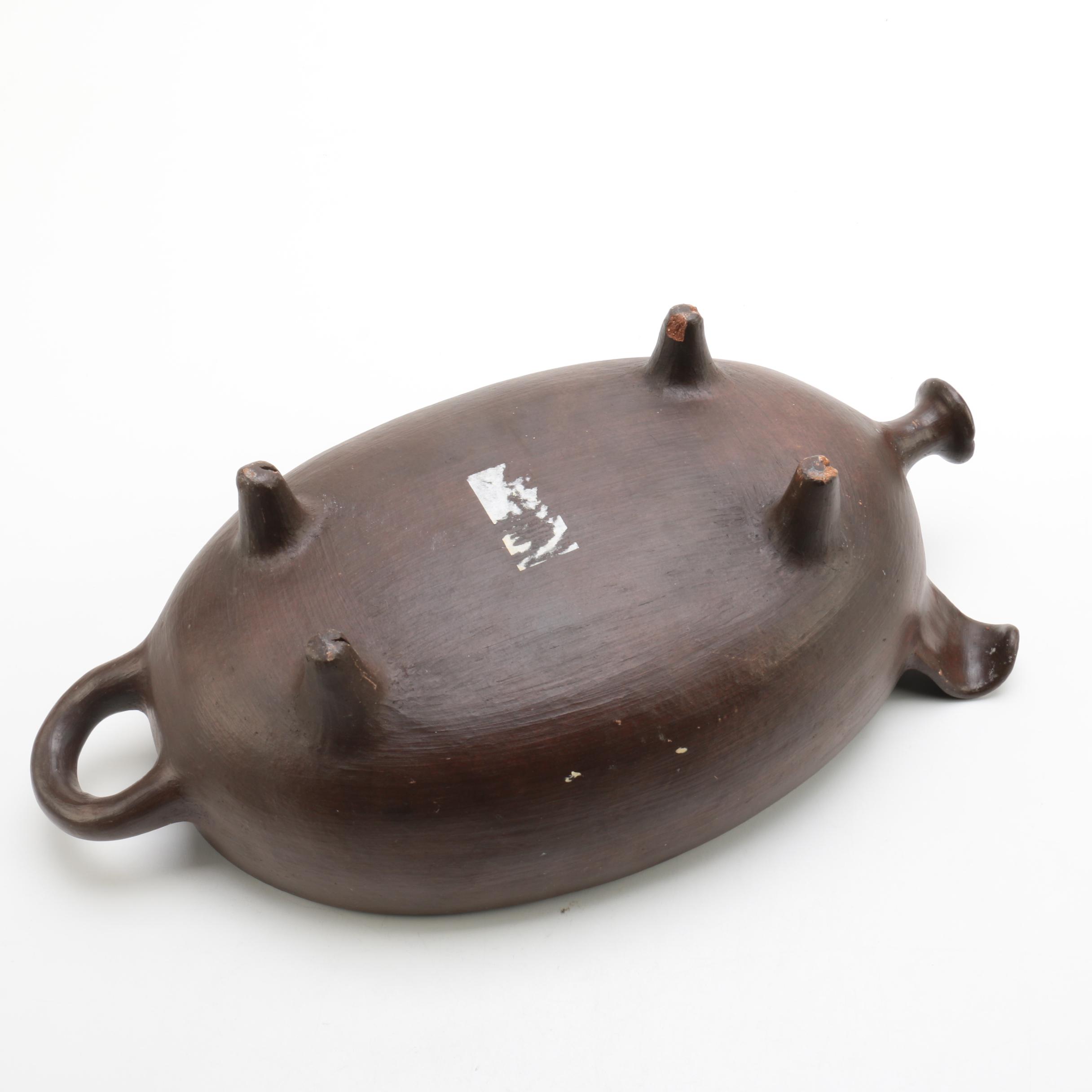 Ceramic Figural Pig Bowl