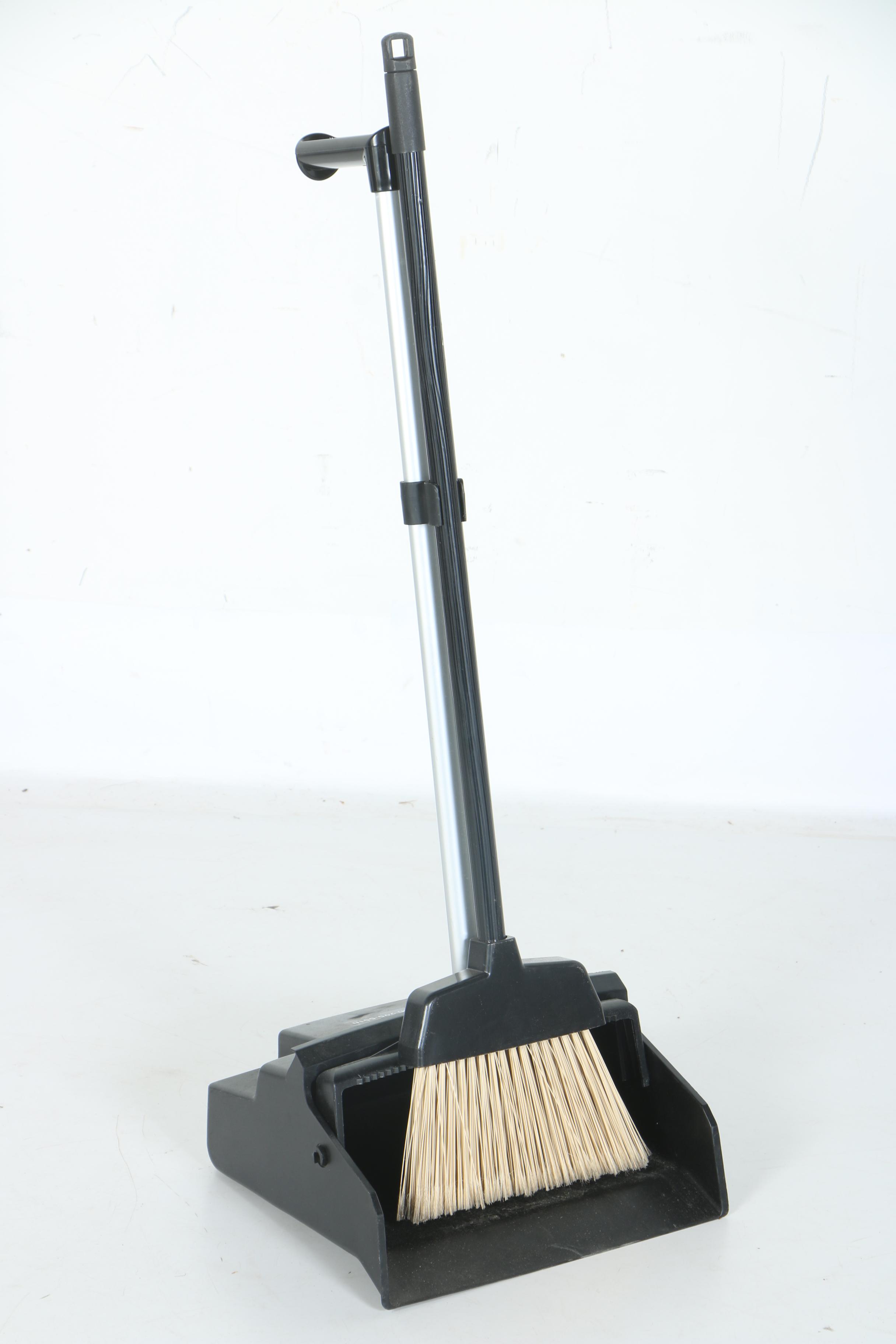 Simplehuman Trash Cans with Dust Pans and Broom