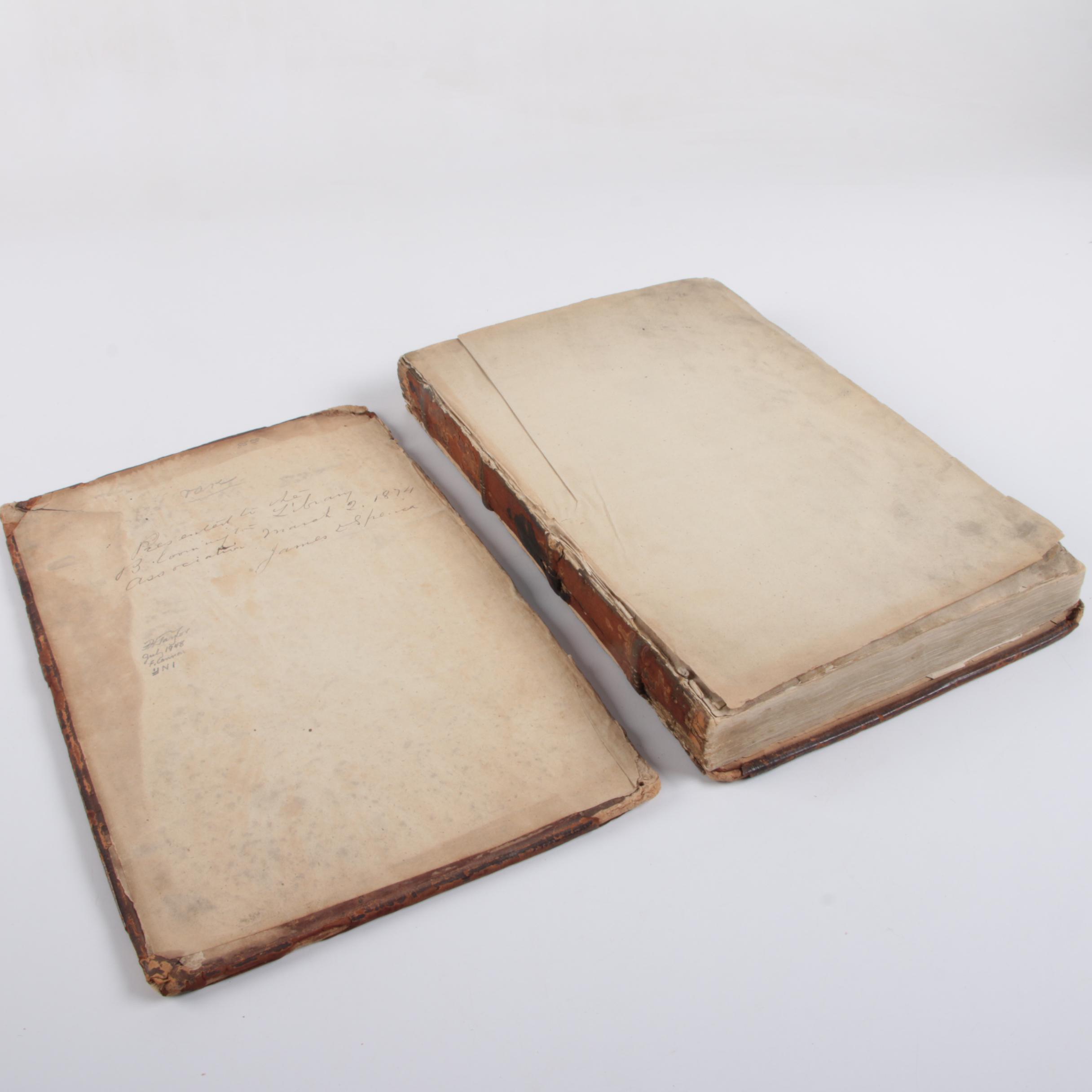 1542 Ptolemy "Geographia Universalis" Second Edition Edited by Sebastian Münster