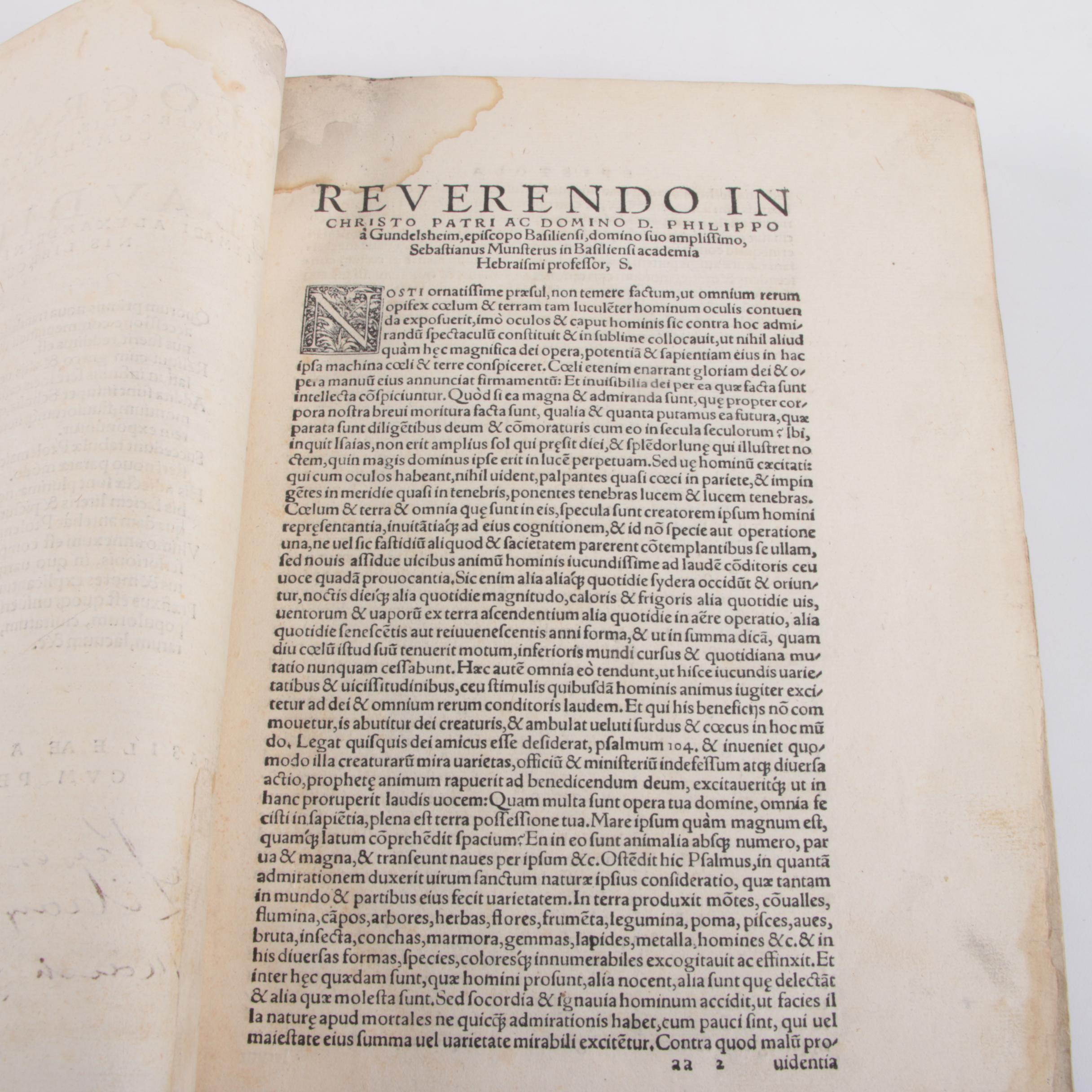 1542 Ptolemy "Geographia Universalis" Second Edition Edited by Sebastian Münster