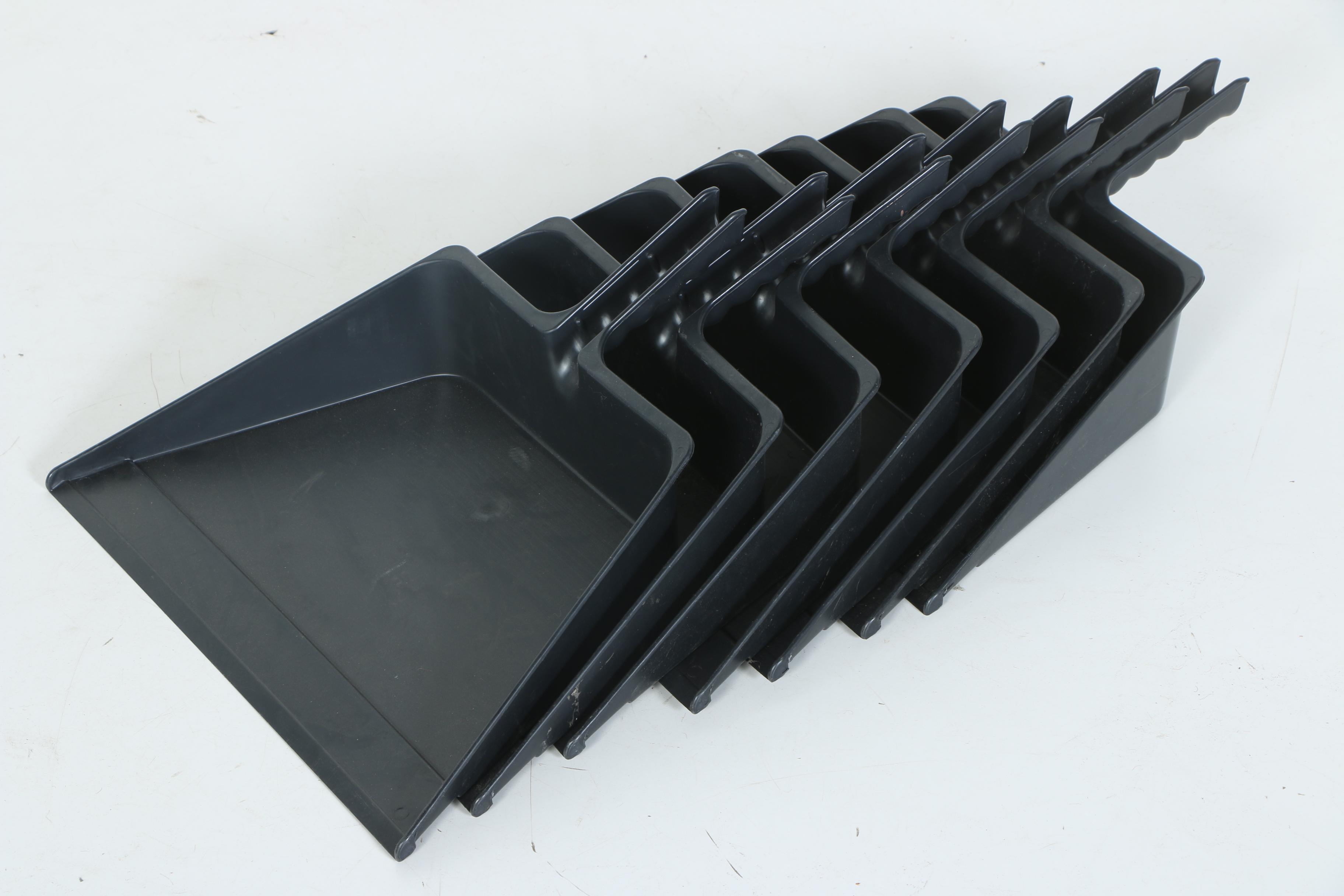 Simplehuman Trash Cans with Dust Pans and Broom