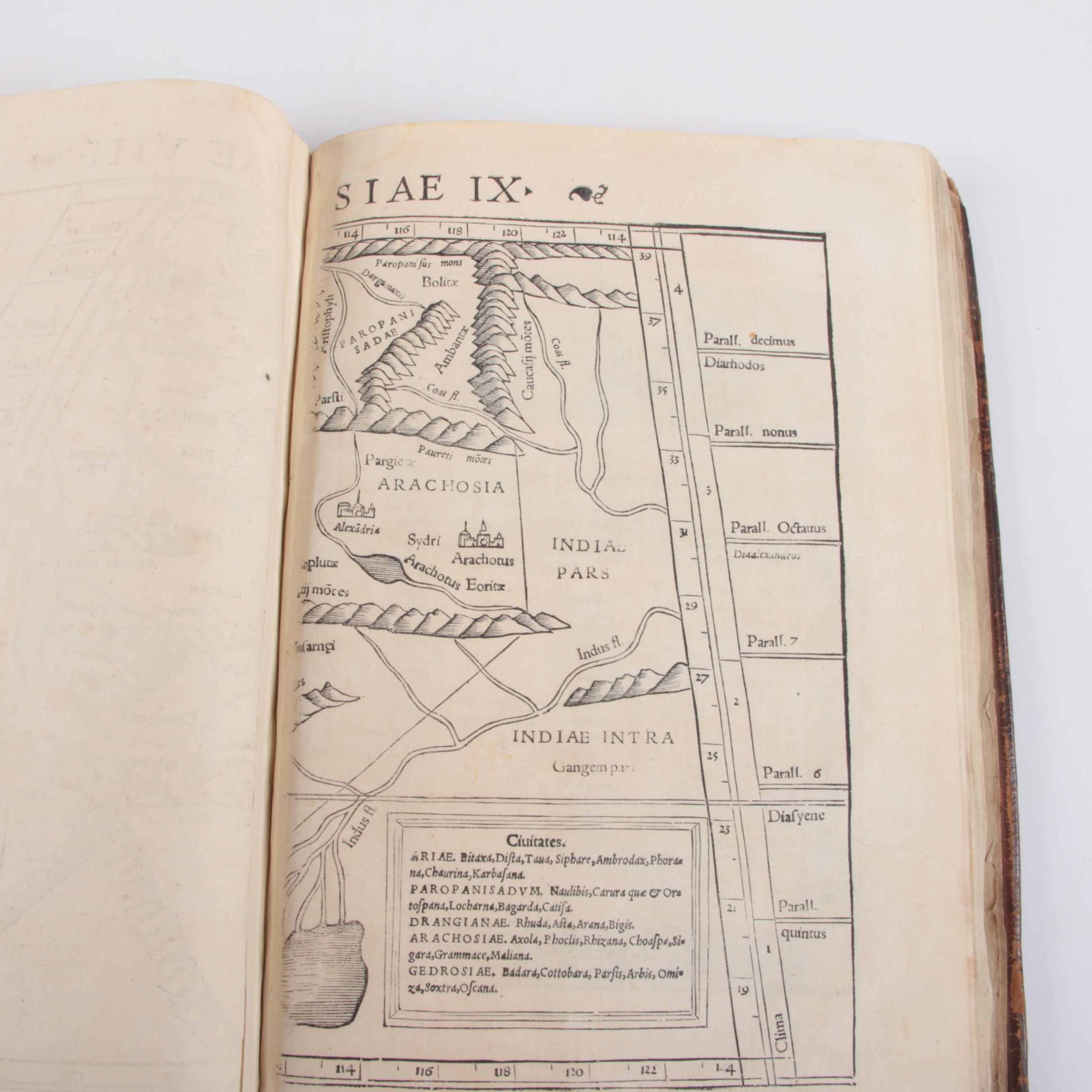 1542 Ptolemy "Geographia Universalis" Second Edition Edited by Sebastian Münster