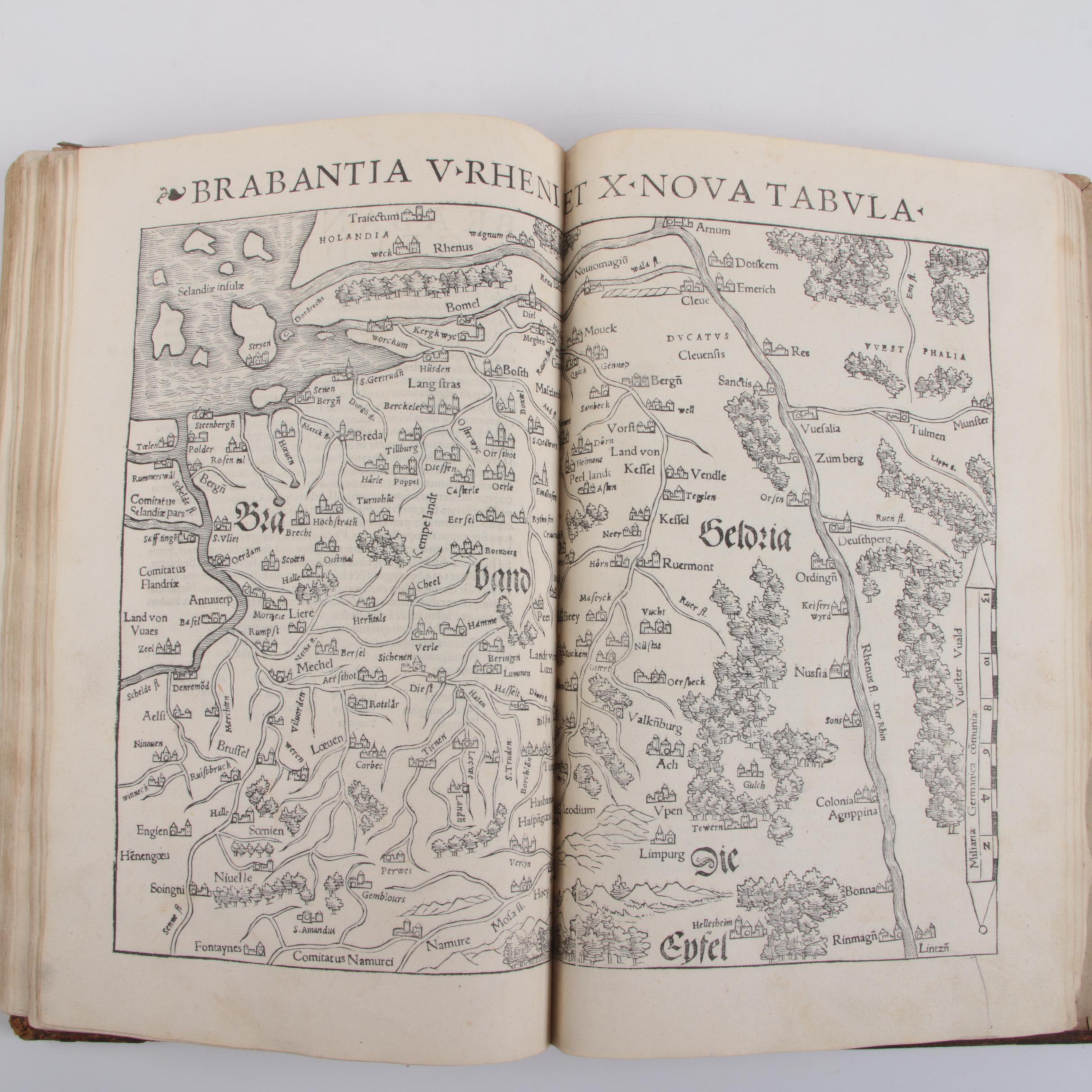1542 Ptolemy "Geographia Universalis" Second Edition Edited by Sebastian Münster