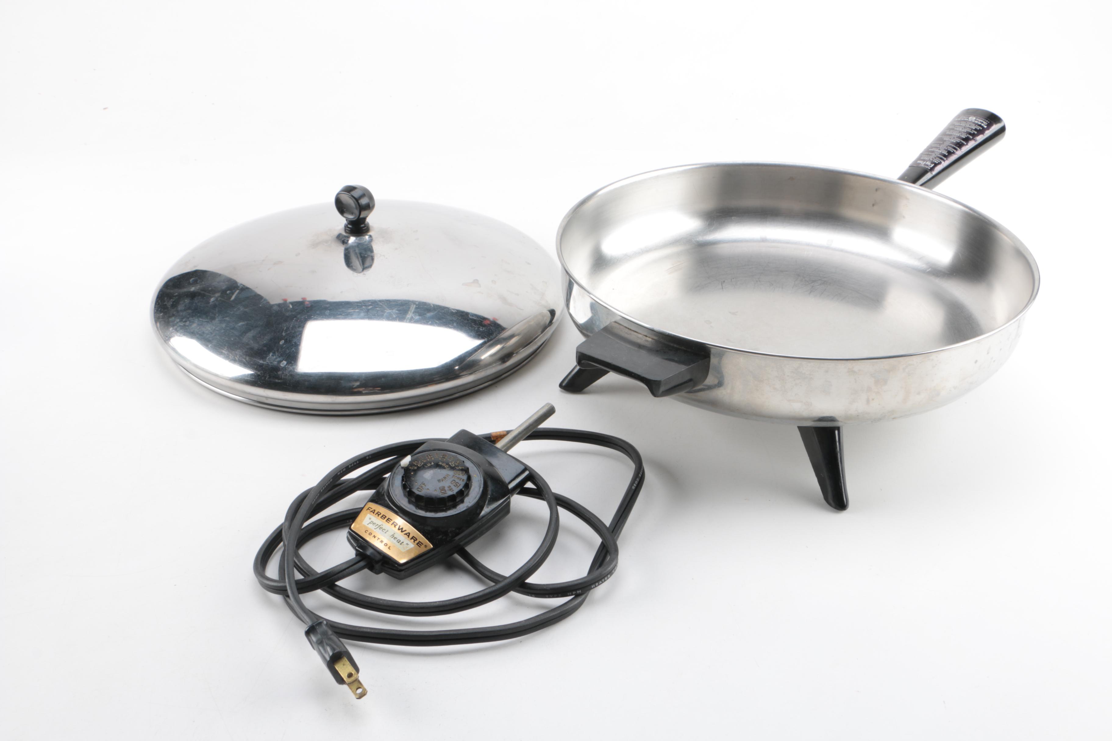 Farberware Aluminum Clad Stainless Steel Frying Pans