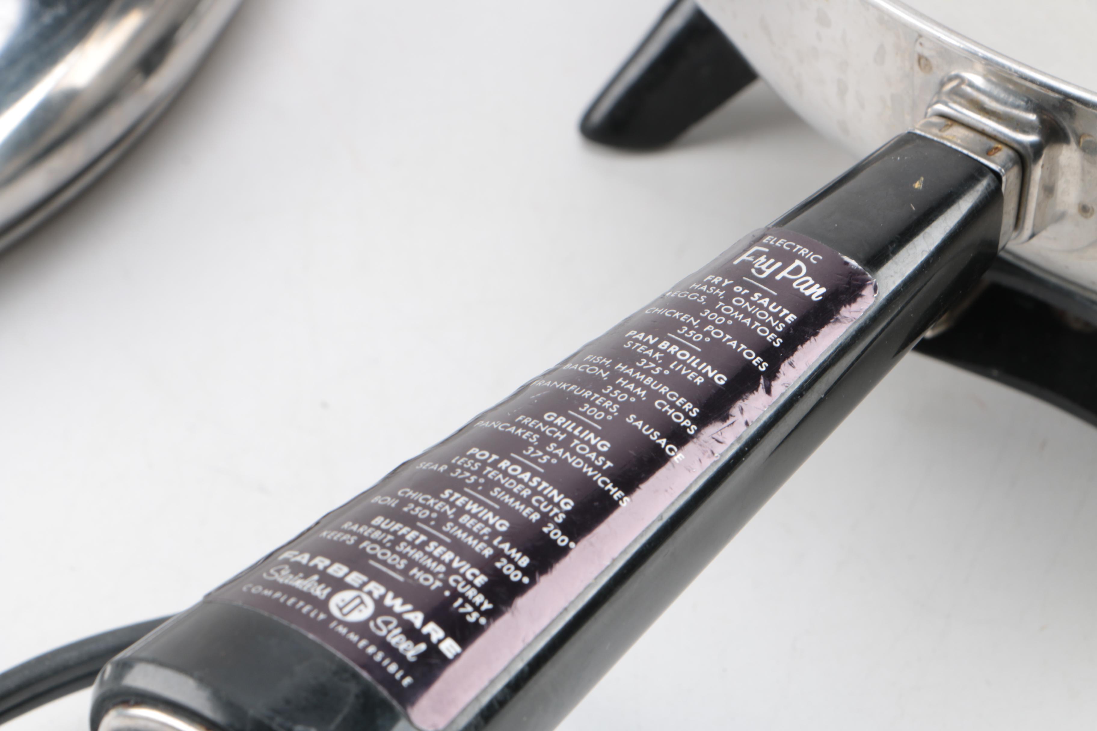 Farberware Aluminum Clad Stainless Steel Frying Pans