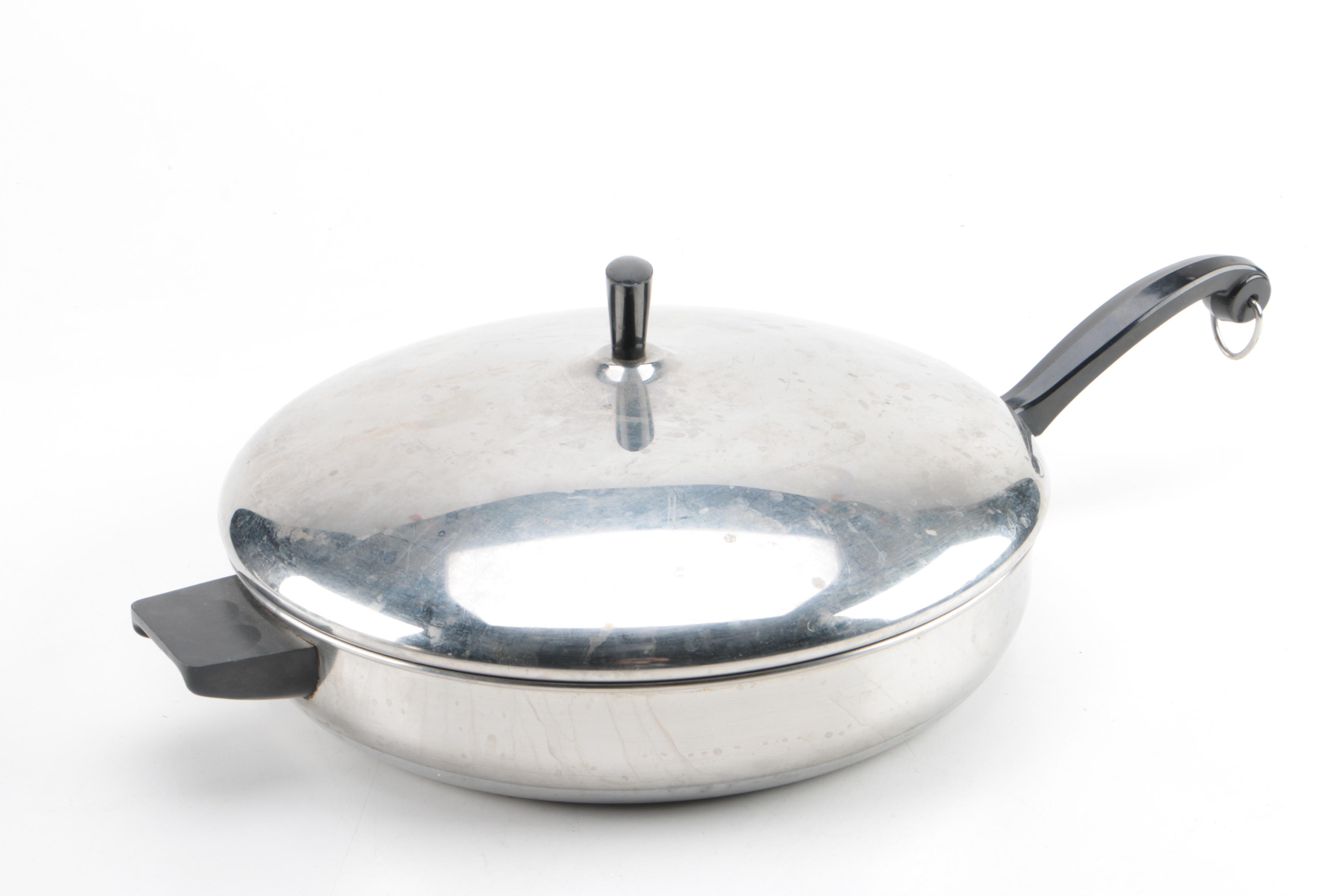Farberware Aluminum Clad Stainless Steel Frying Pans