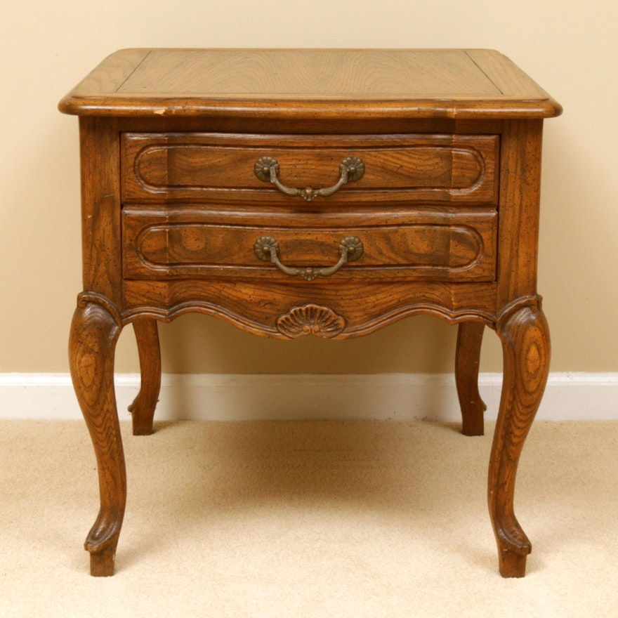 French Provincial Style End Table by Century