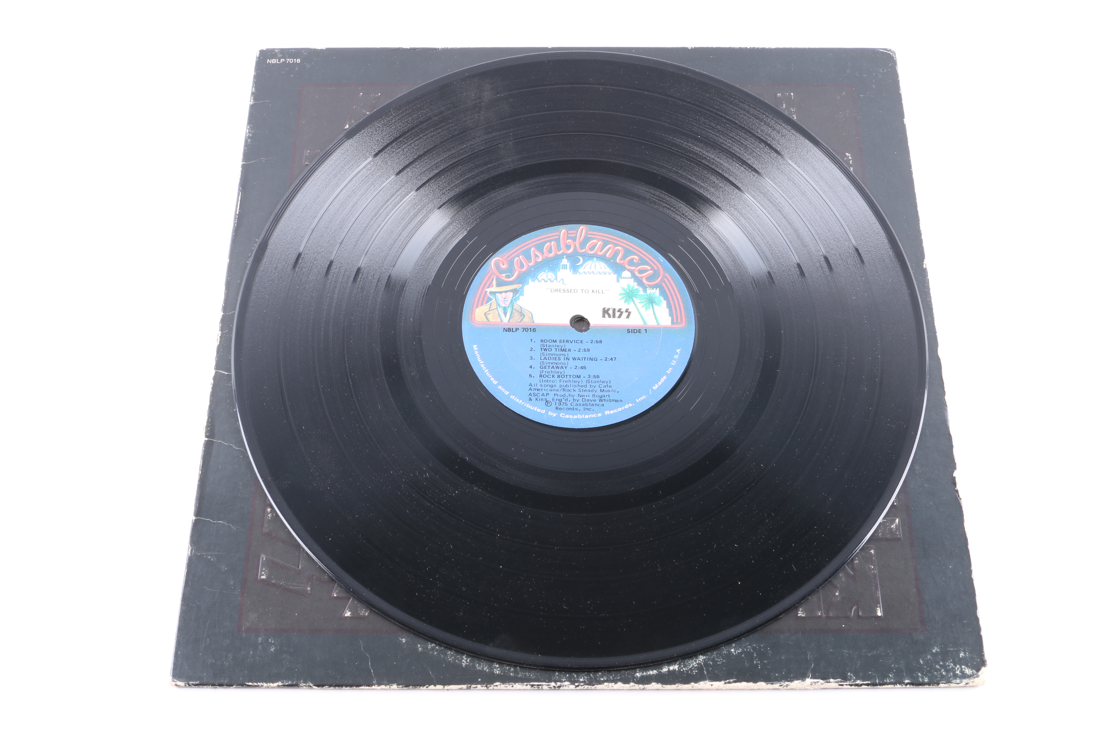 KISS "Dressed To Kill" Original US Pressing LP With Label Variation