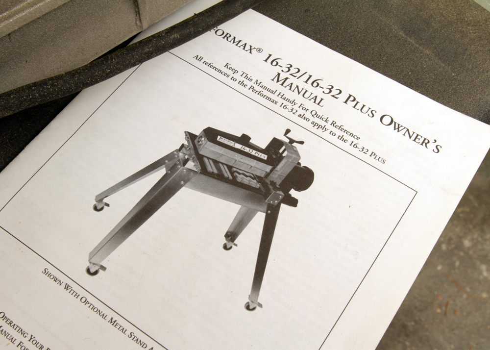 Performax 16-32 Plus Drum Sander