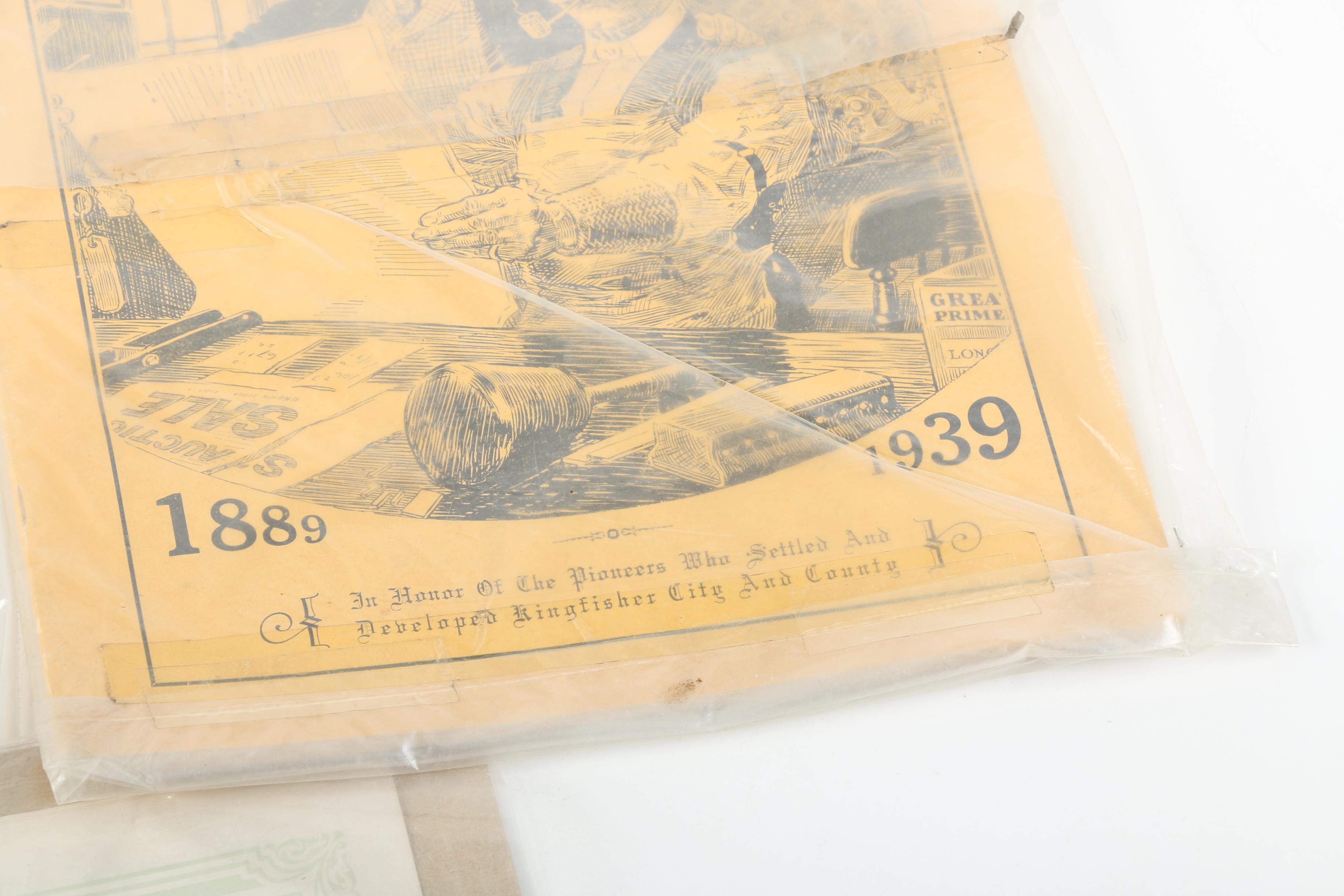 1930s–1950s Car Advertisements, Newspaper Comics and Other Ephemera