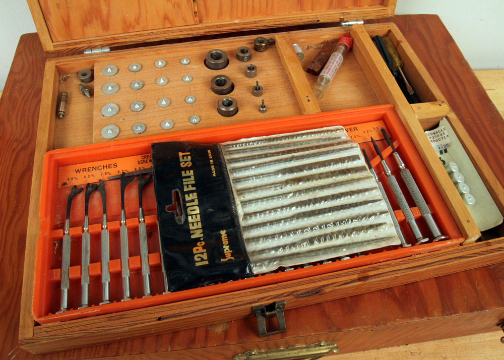 Woodworking Tools Including Nova Scroll Chuck and Calipers