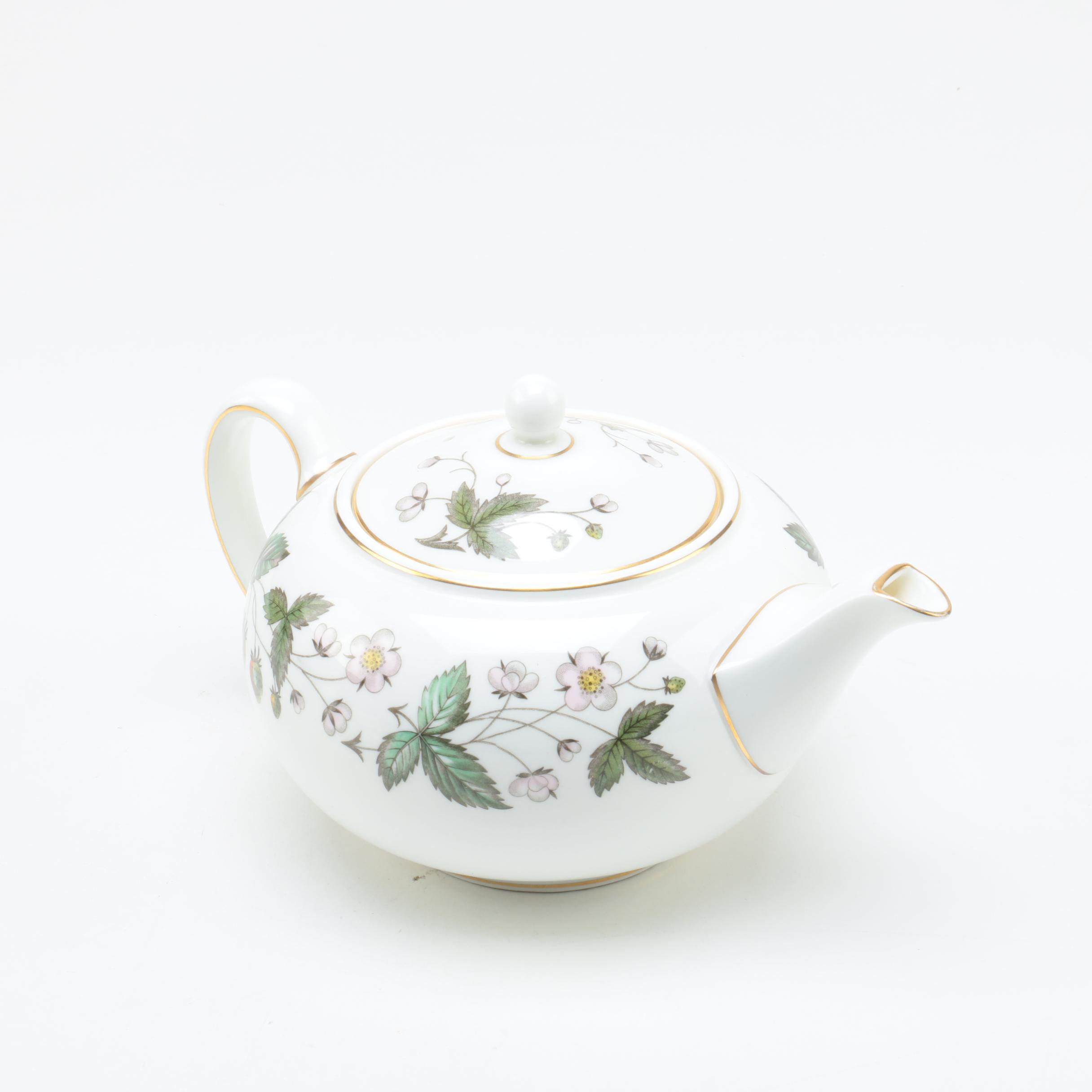 Wedgwood "Strawberry Hill" Bone China Tea Service