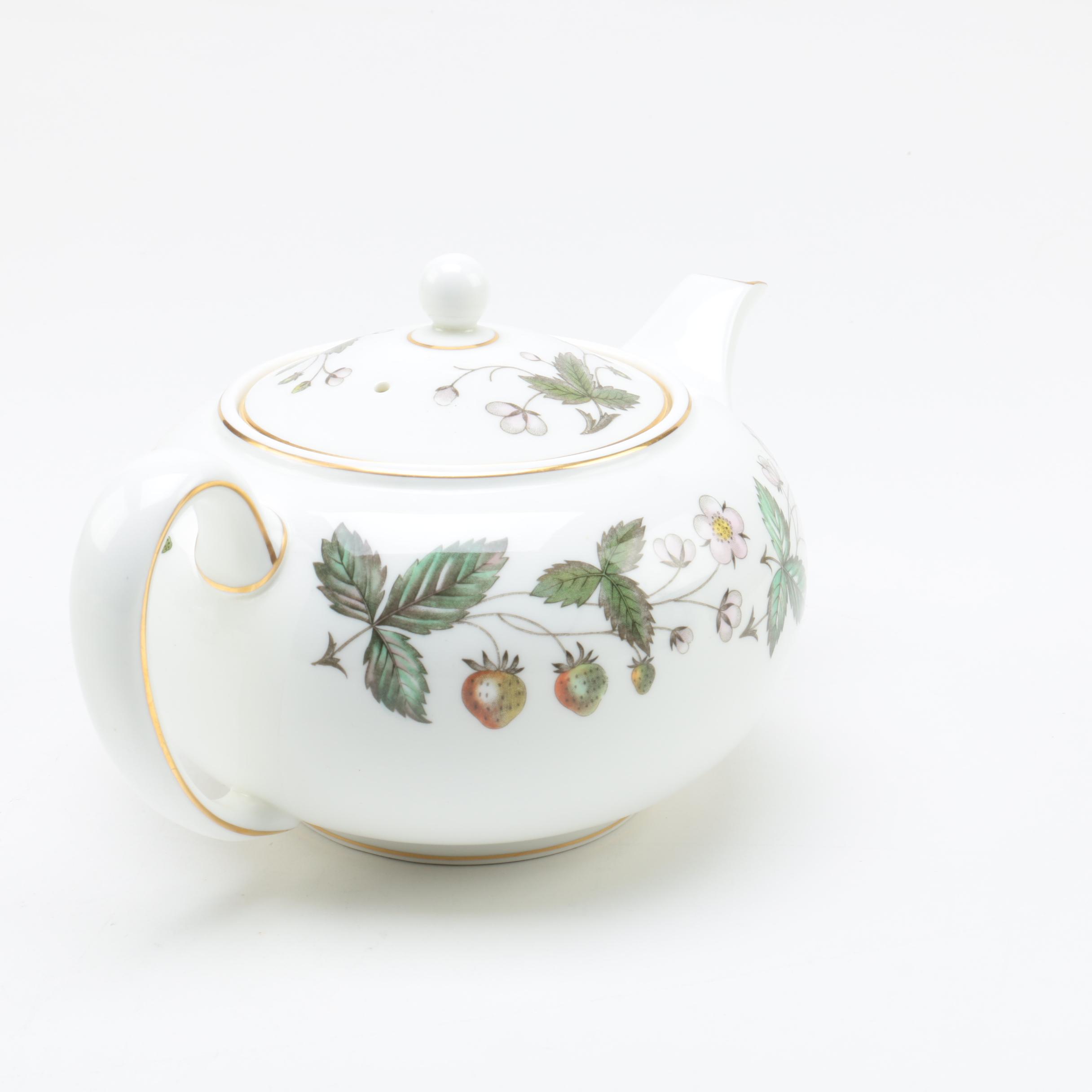 Wedgwood "Strawberry Hill" Bone China Tea Service