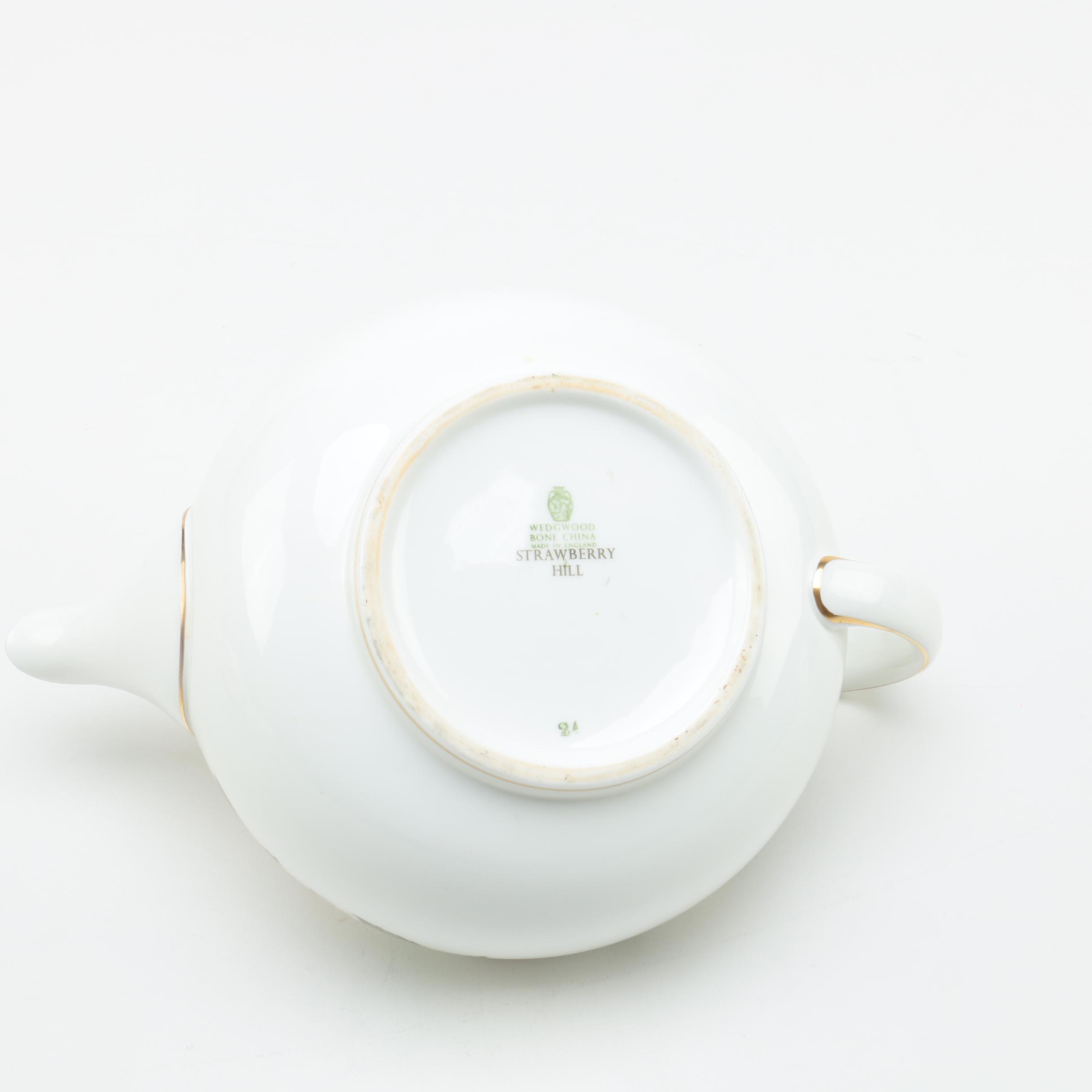 Wedgwood "Strawberry Hill" Bone China Tea Service