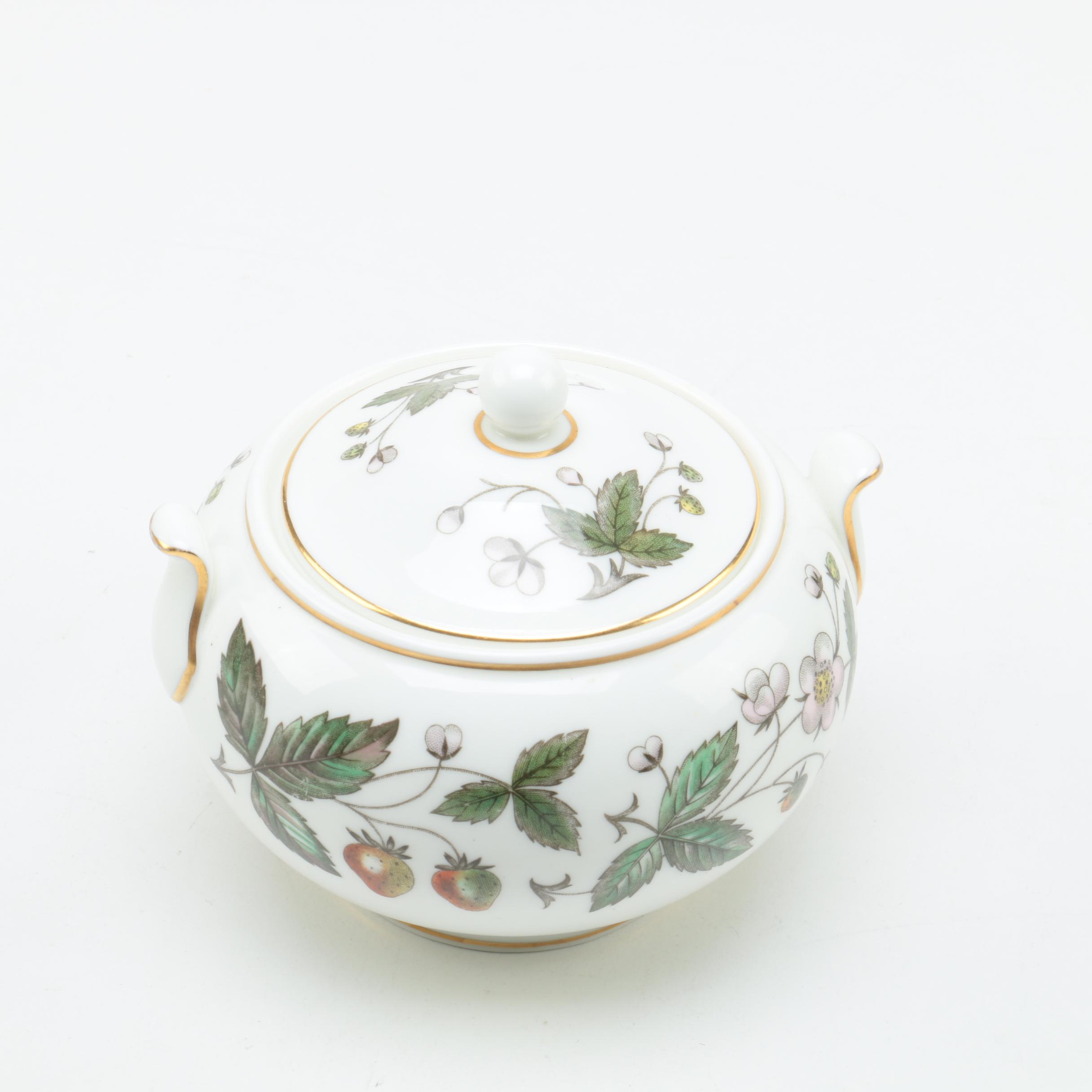 Wedgwood "Strawberry Hill" Bone China Tea Service