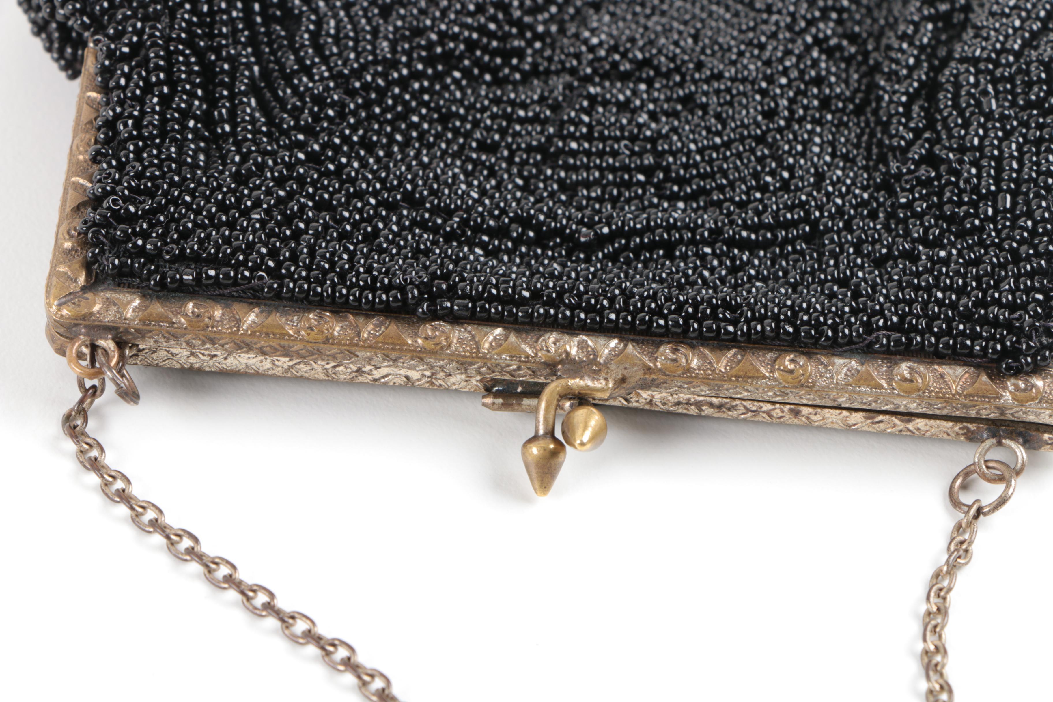 Vintage Embellished and Metal Mesh Handbags Including Whiting & Davis