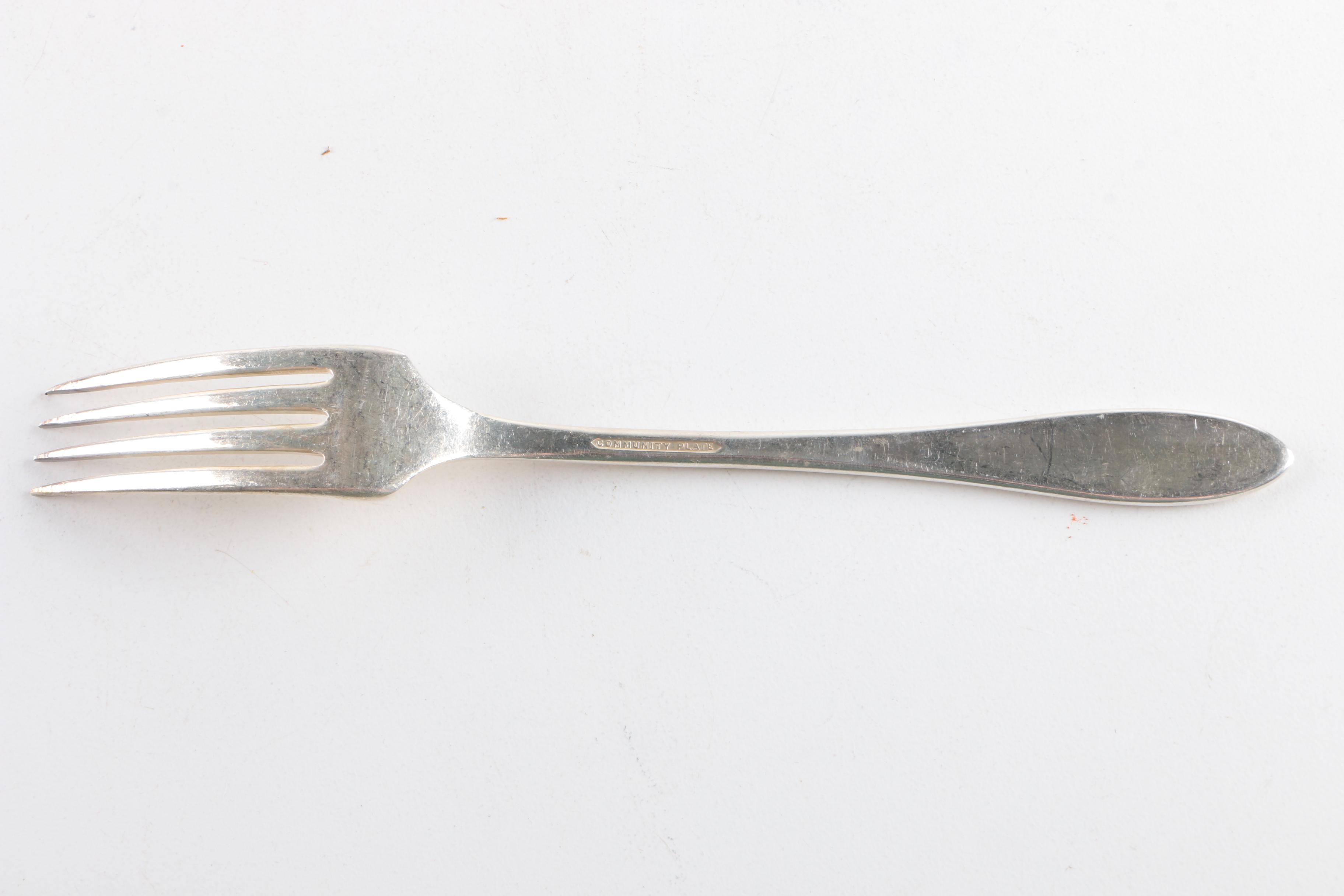 Community "Lady Hamilton" Silver Plate Flatware Set